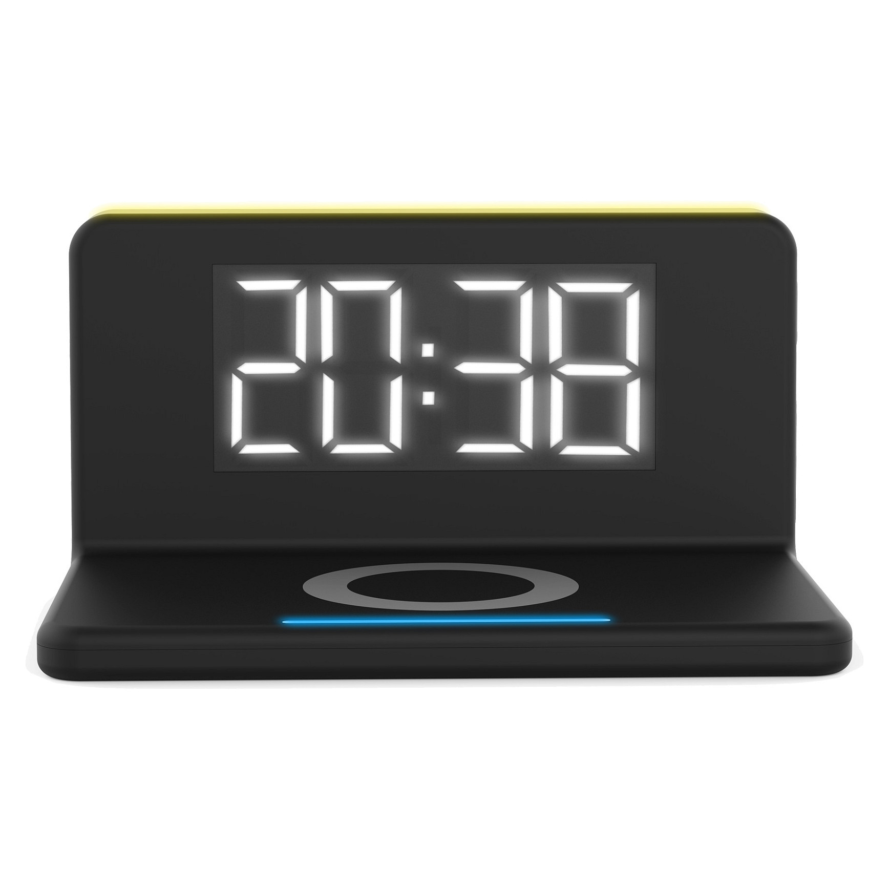 TerraTec ChargeAir clock! - Induktive Ladematte - 10 Watt (USB)