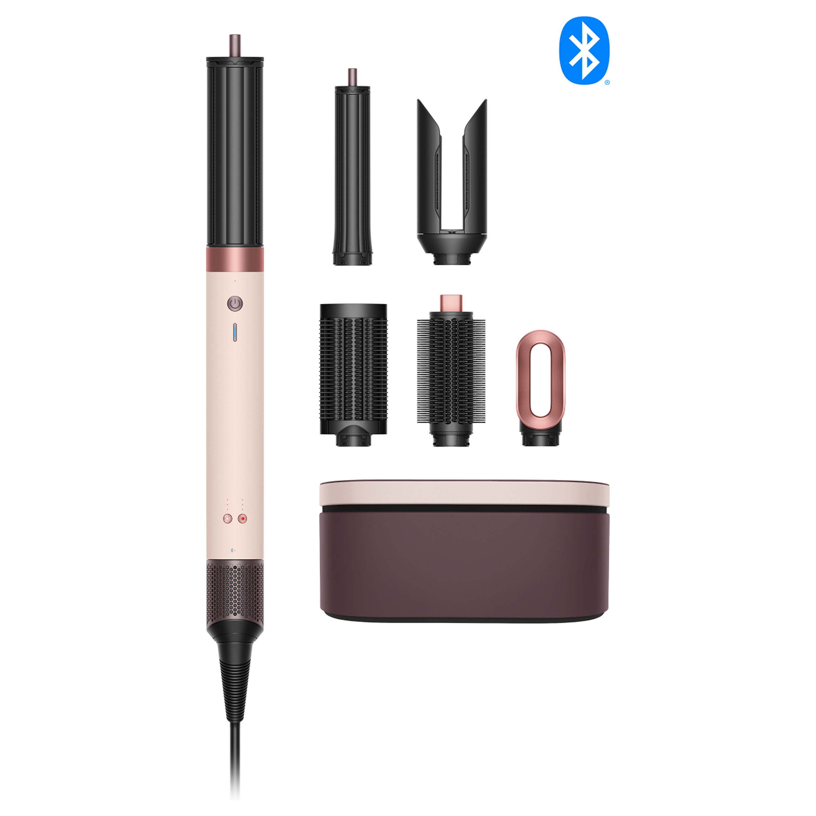 Airwrap Co-anda2x Straight & Wavy Multistyler Ceramic Pink/Rosegold