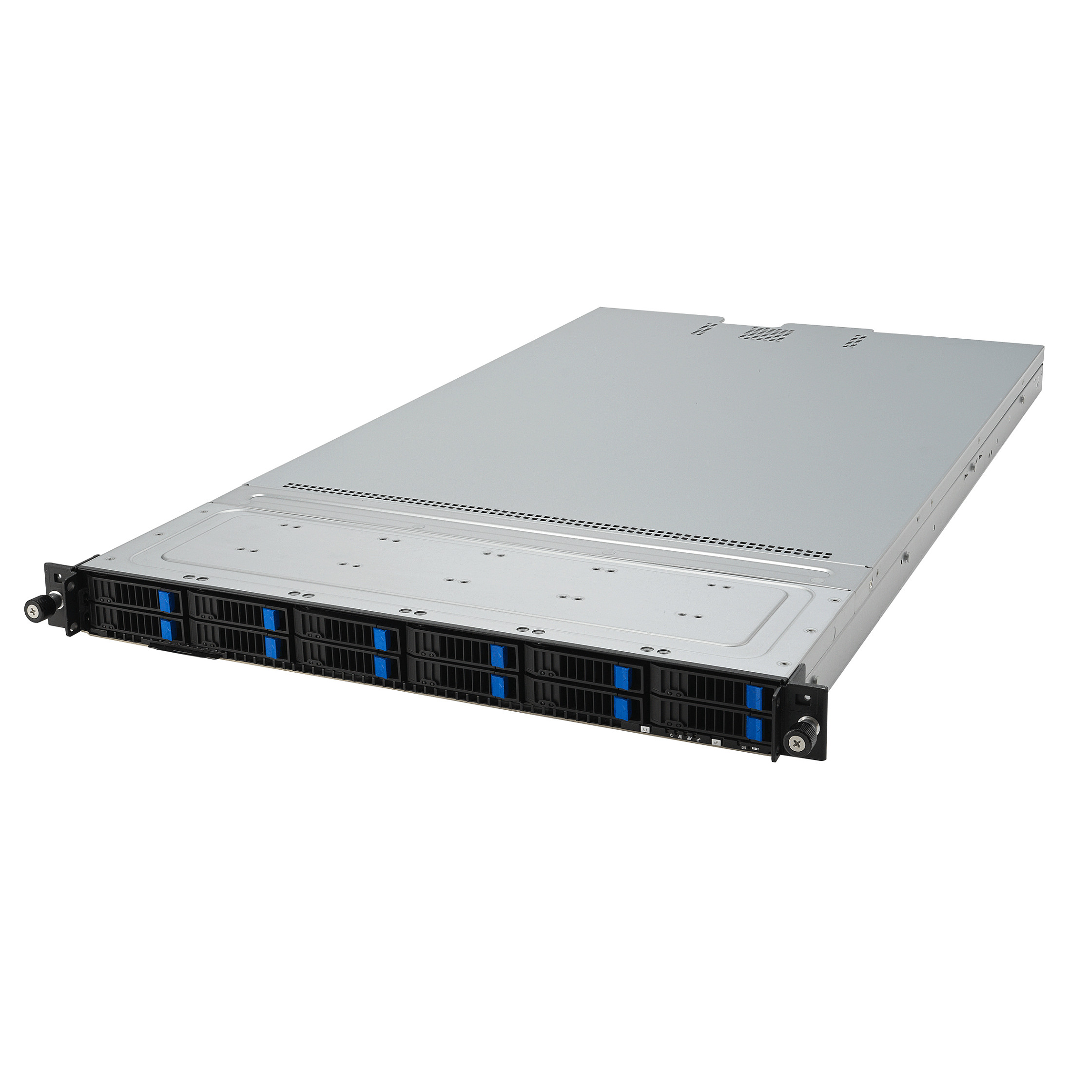 Barebone Server Asus Rack Server RS501A-E12-RS12U/1G/1.6kW/12NVMe/OCP/GPU 1U Singlel Sockel SP5 90SF03Y1-M000D0
