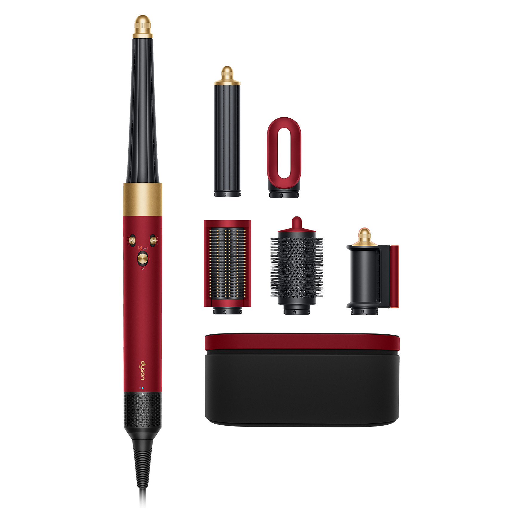 Airwrap i.d. Straight & Wavy Multistyler Samtrot/ Gold