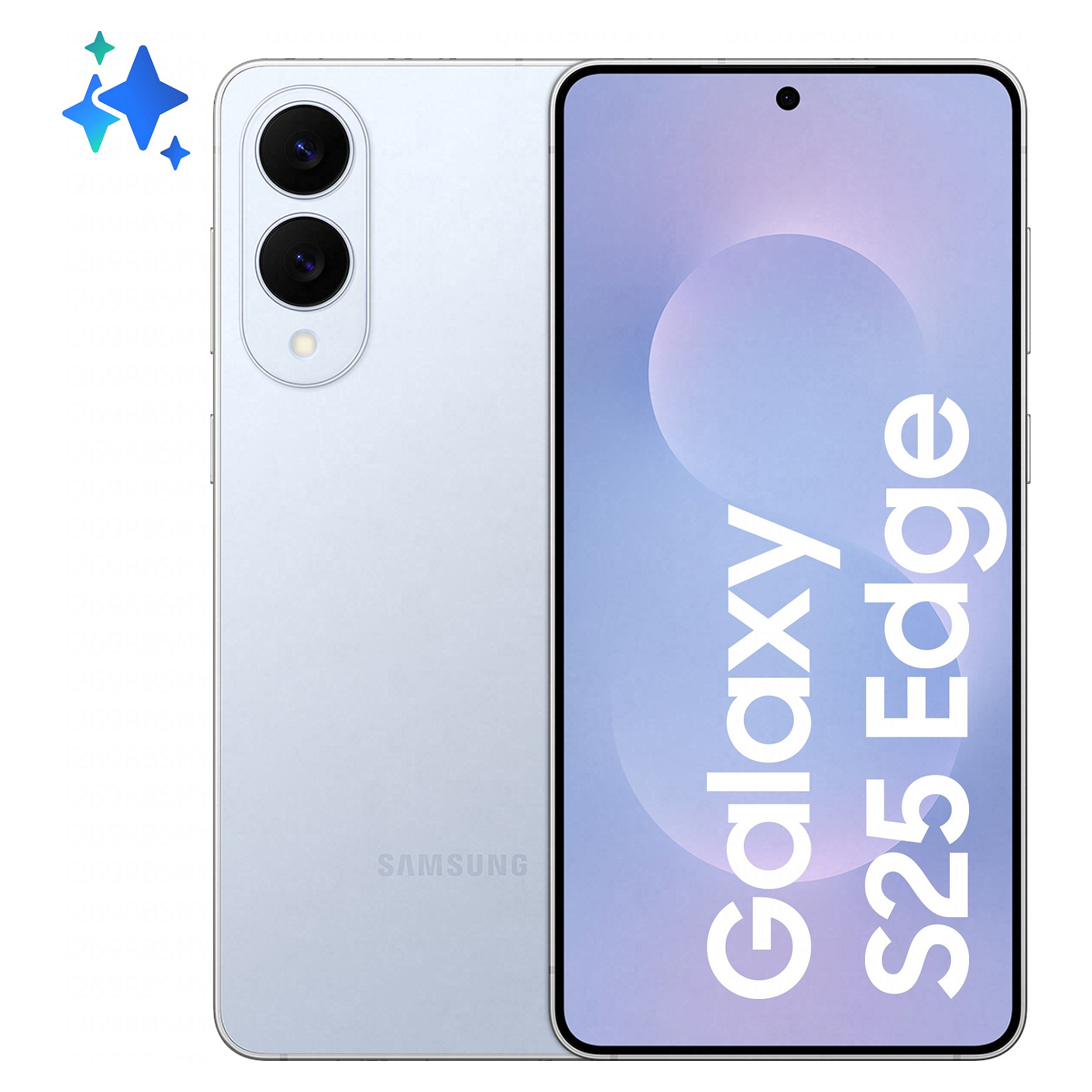 Samsung Galaxy S25 Edge S937 5G Dual Sim 12GB RAM 256GB - Titanium Icyblue