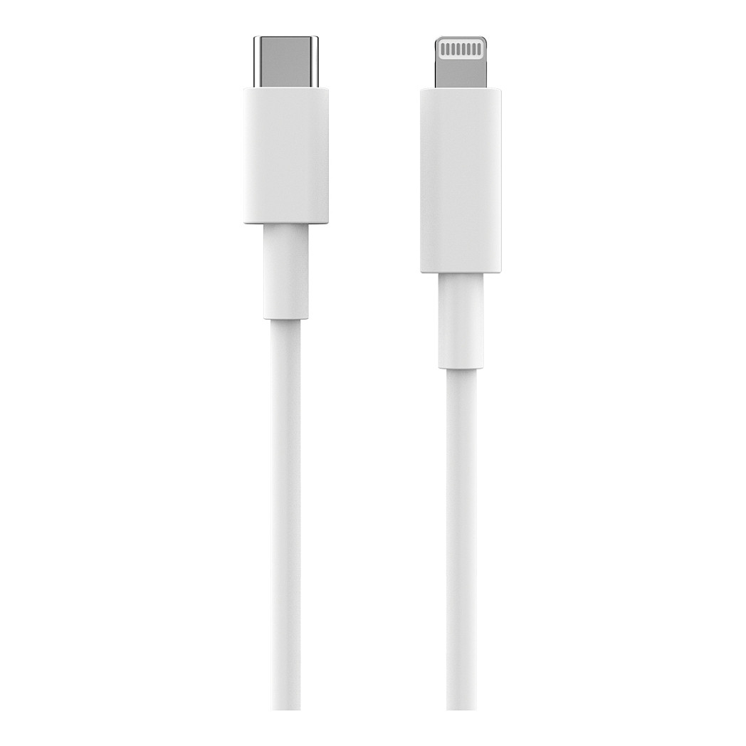 2GO USB Datenkabel Type-C 3.1 auf Lightning 1m weiß