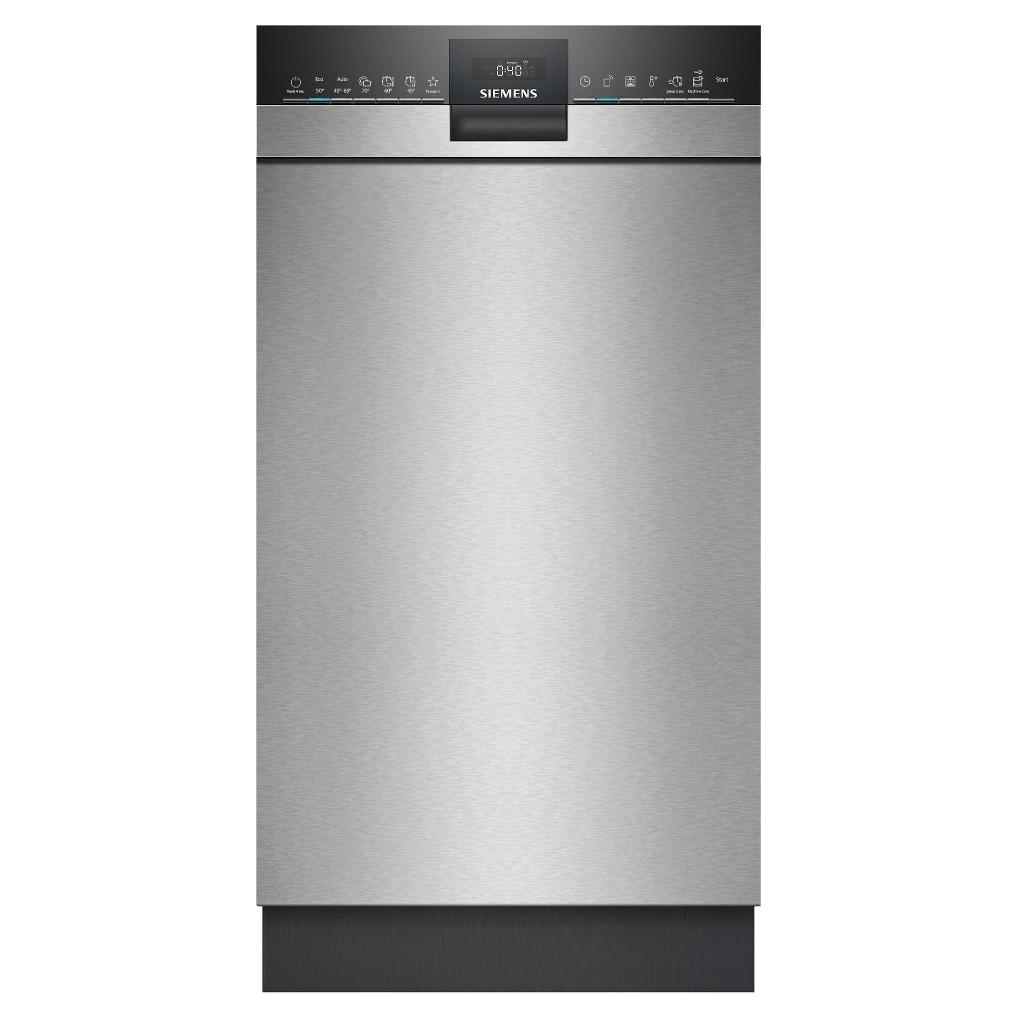 Siemens SR43ES25ME Ed EB-Geschirrspüler B 45cm Unterbau 44db 8,7L Schubl Ed