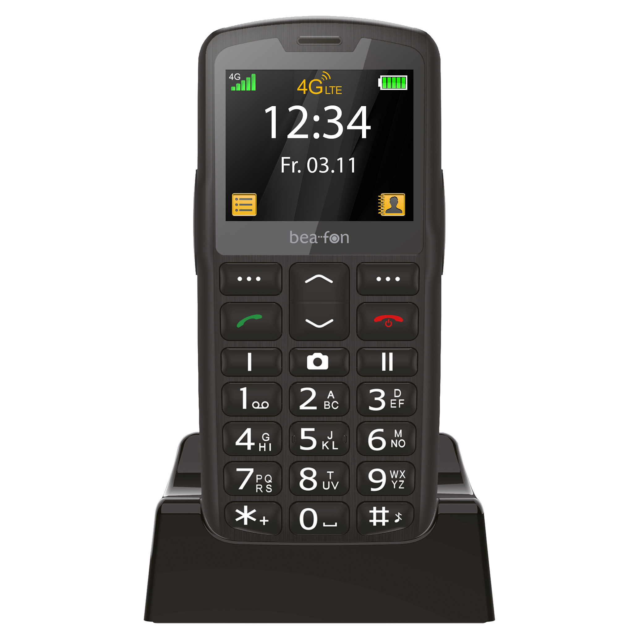 bea-fon SL260 LTE silber-schwarz