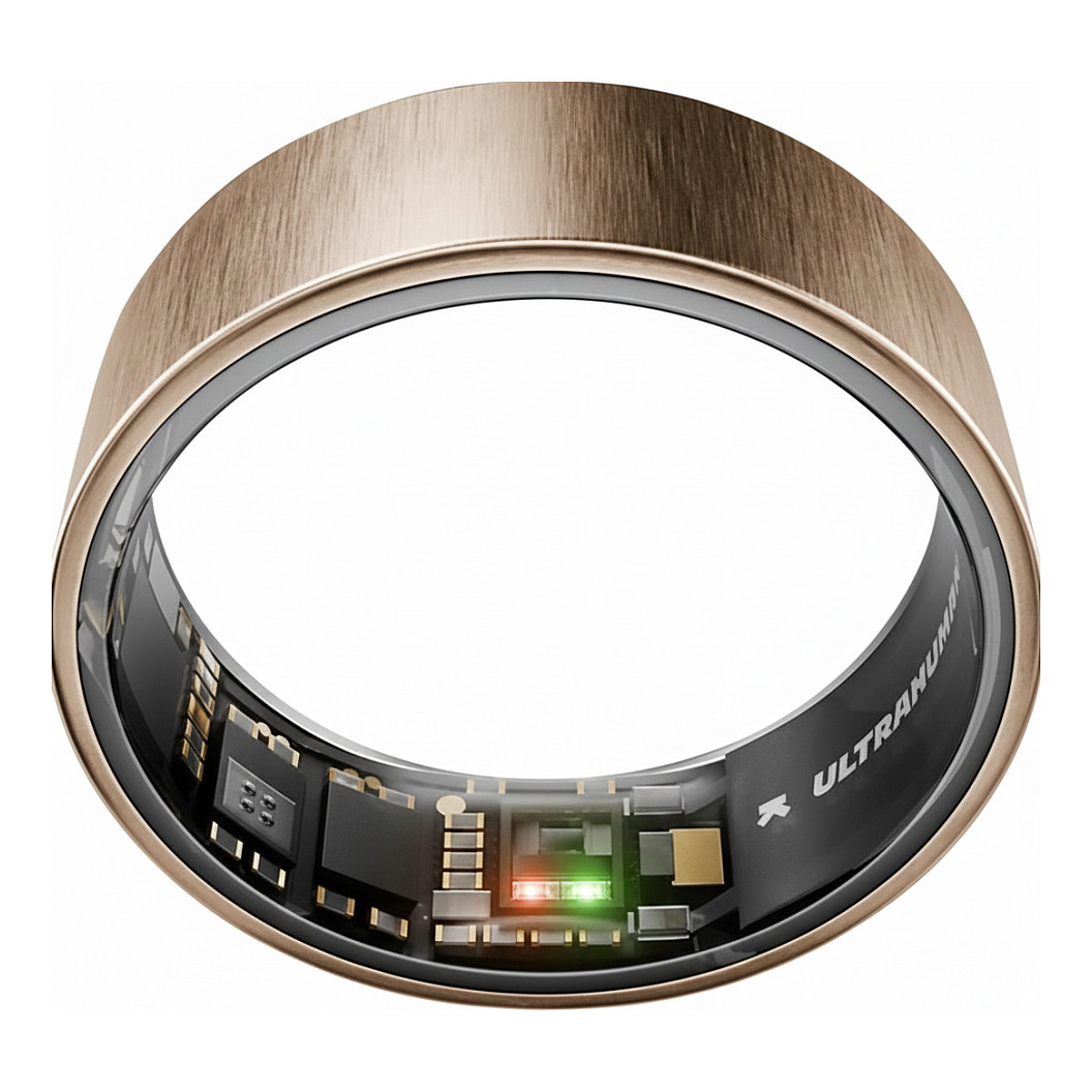 ULTRAHUMAN Ring Air - Smart Ring für Frauen und Männer - Schlaf -und Fitness Tracking Wearable - Herzfrequenz - Smartring Rose Gold Größe 13