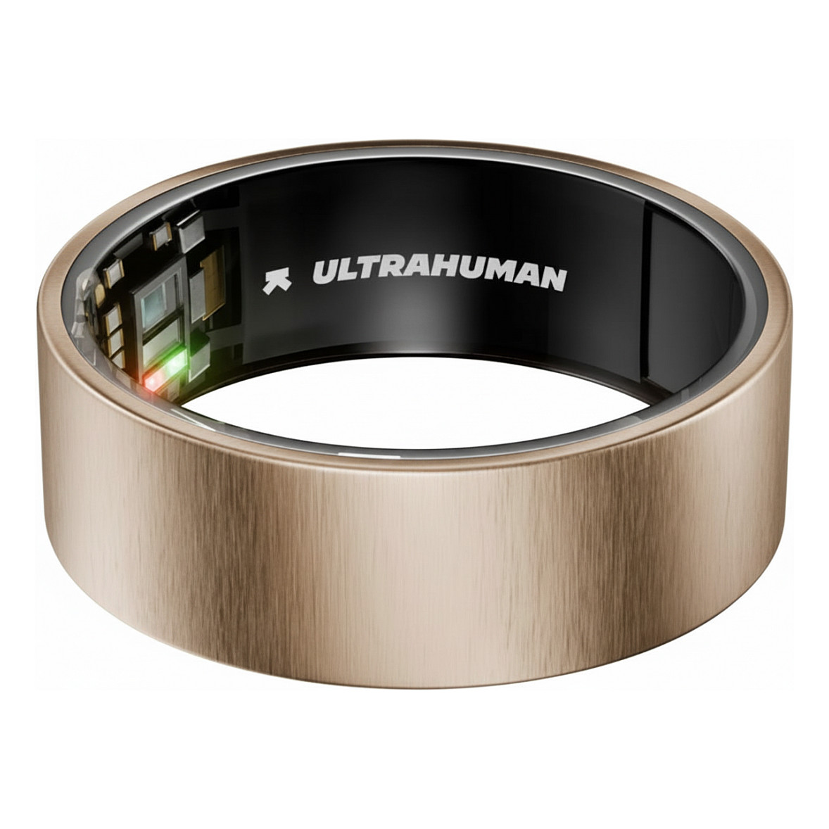 ULTRAHUMAN Ring Air - Smart Ring für Frauen und Männer - Schlaf -und Fitness Tracking Wearable - Herzfrequenz - Smartring Rose Gold Größe 12