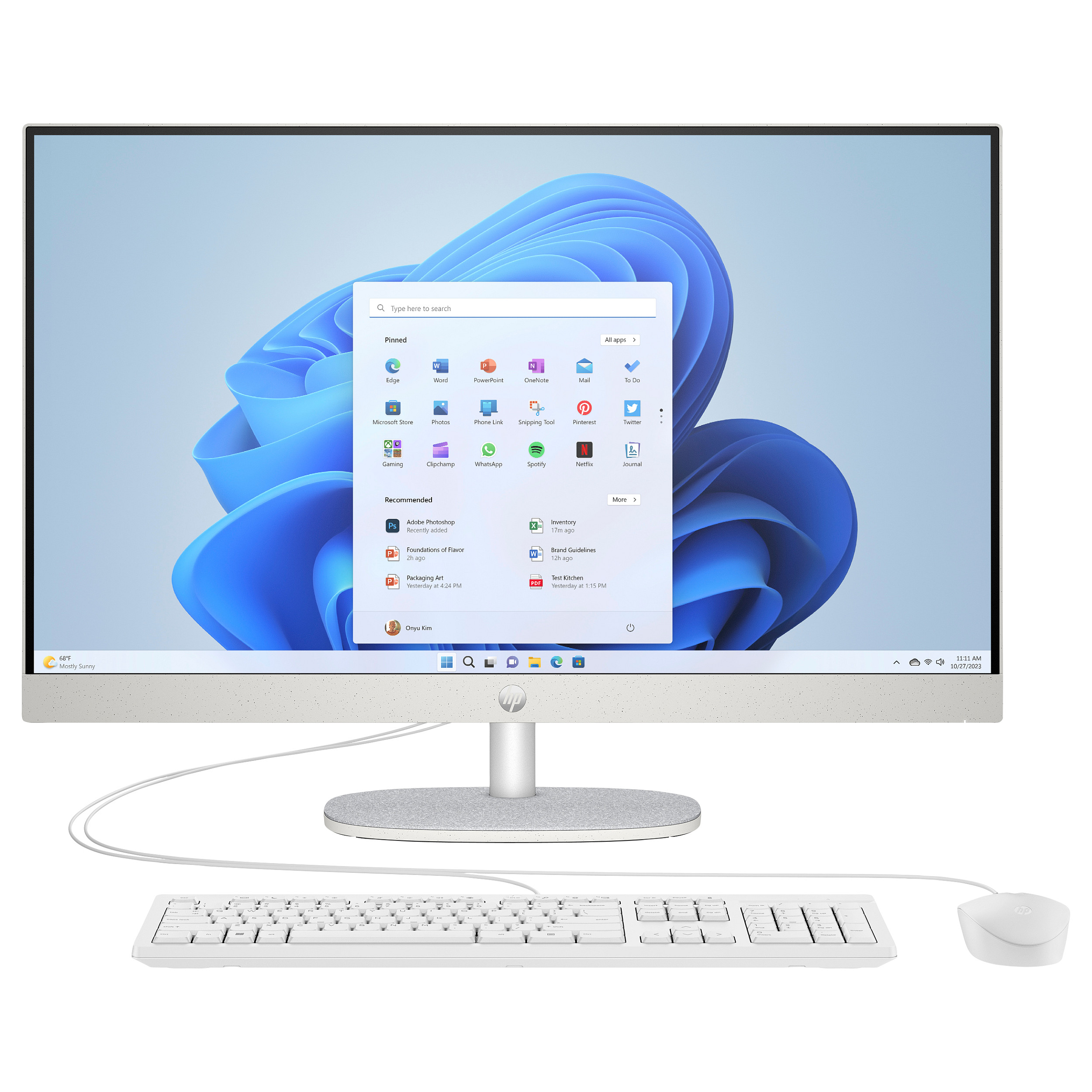 AIO HP All-in-One PC 27-cr0109ng 27 i3 N300/8GB/512SSD/FreeDOS
