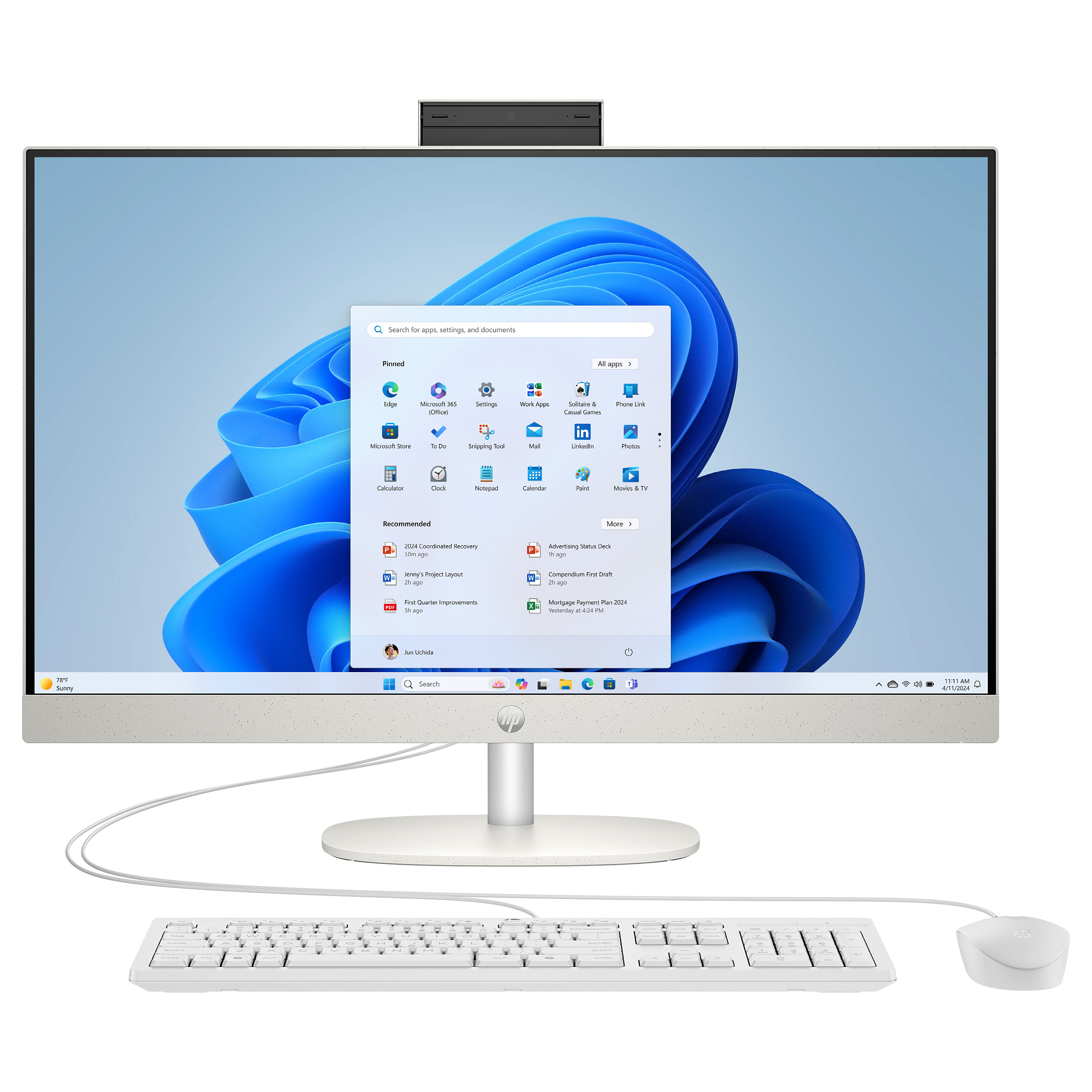 AIO HP All-in-One PC 27-cr2170ng 27 CU7 255U/32GB/1TBSSD/W11 Home