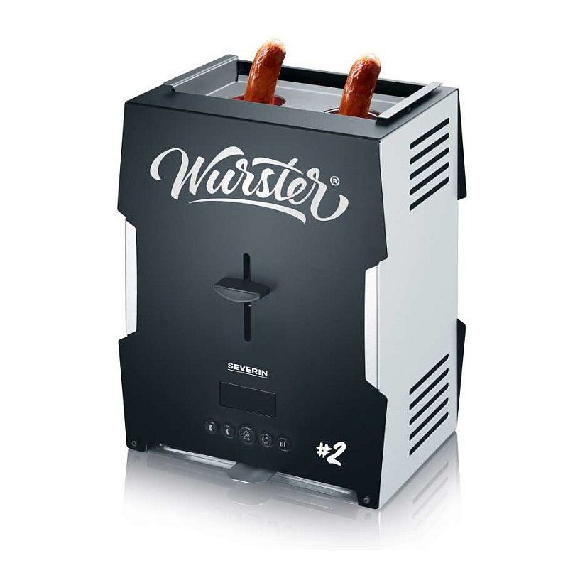 Wurster WT 5005 (schwarz/grau, 2.000 Watt, Wrstchengrill)