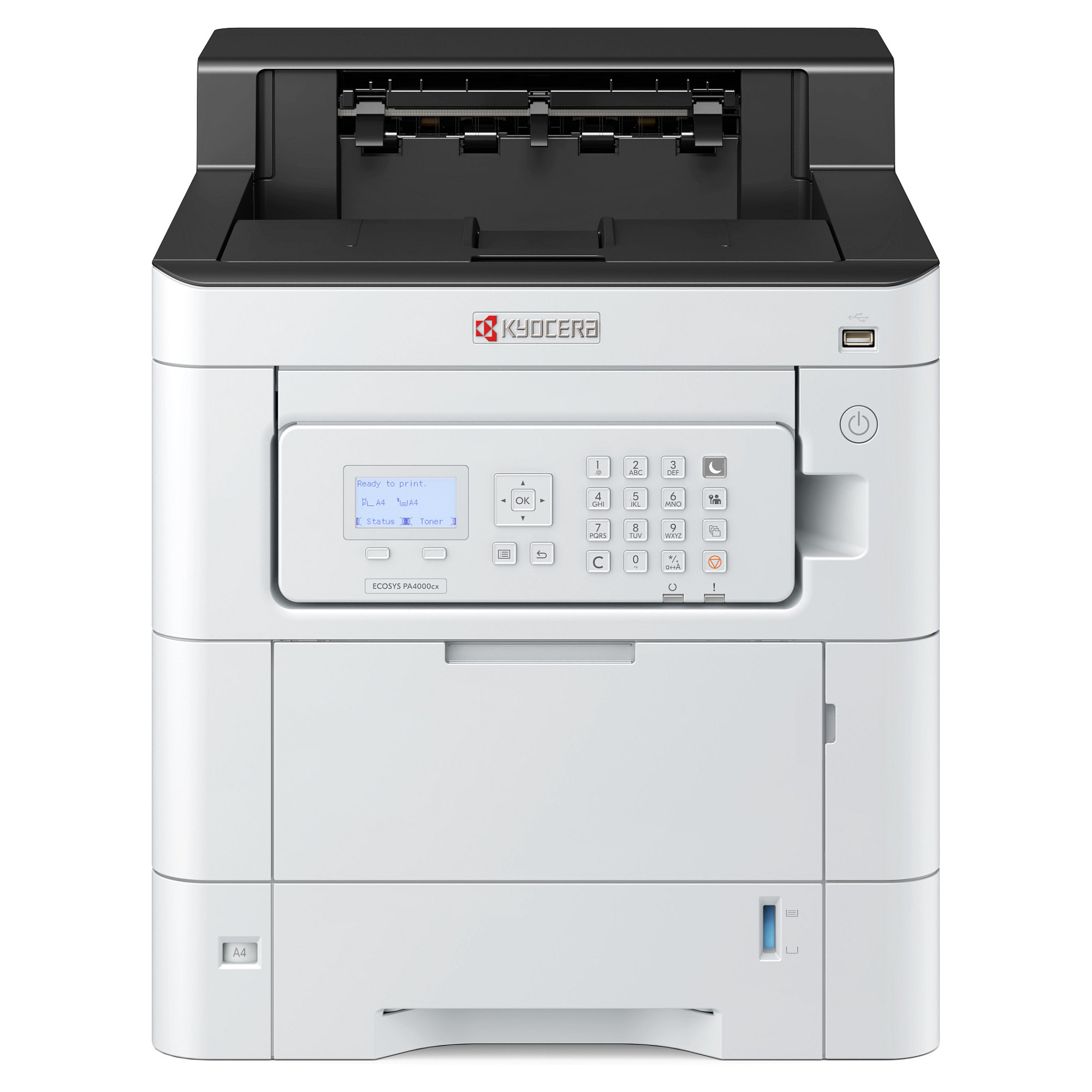 L Kyocera ECOSYS PA4000cx/Plus Farblaserdrucker USB LAN
