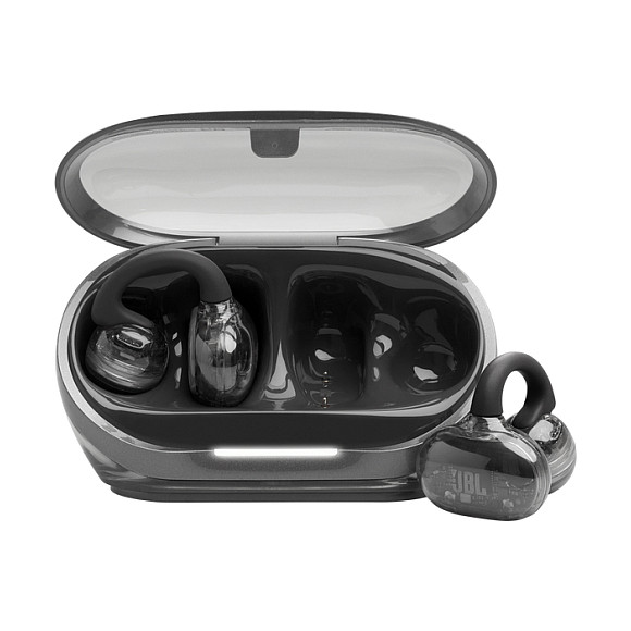 JBL Soundgear Clips TWS Open-Ear-Kopfhrer, IP54, Ghost Black