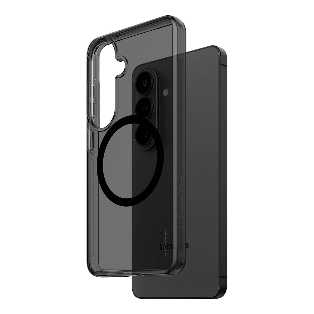 PanzerGlass CARE Urban Explorer Case Smokey m. Schwarz Qi Samsung Galaxy S26