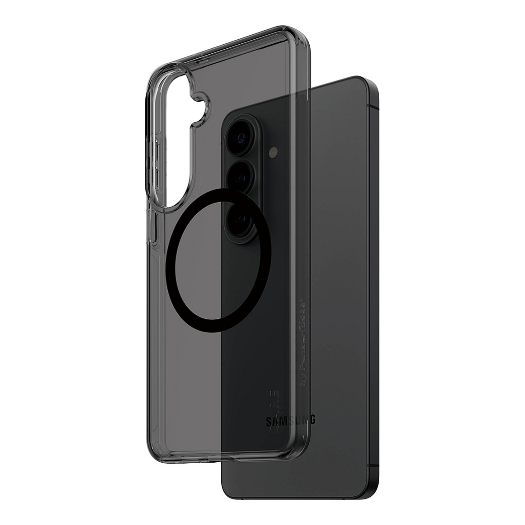 PanzerGlass CARE Urban Explorer Case Smokey m. Schwarz Qi Samsung Galaxy S26+