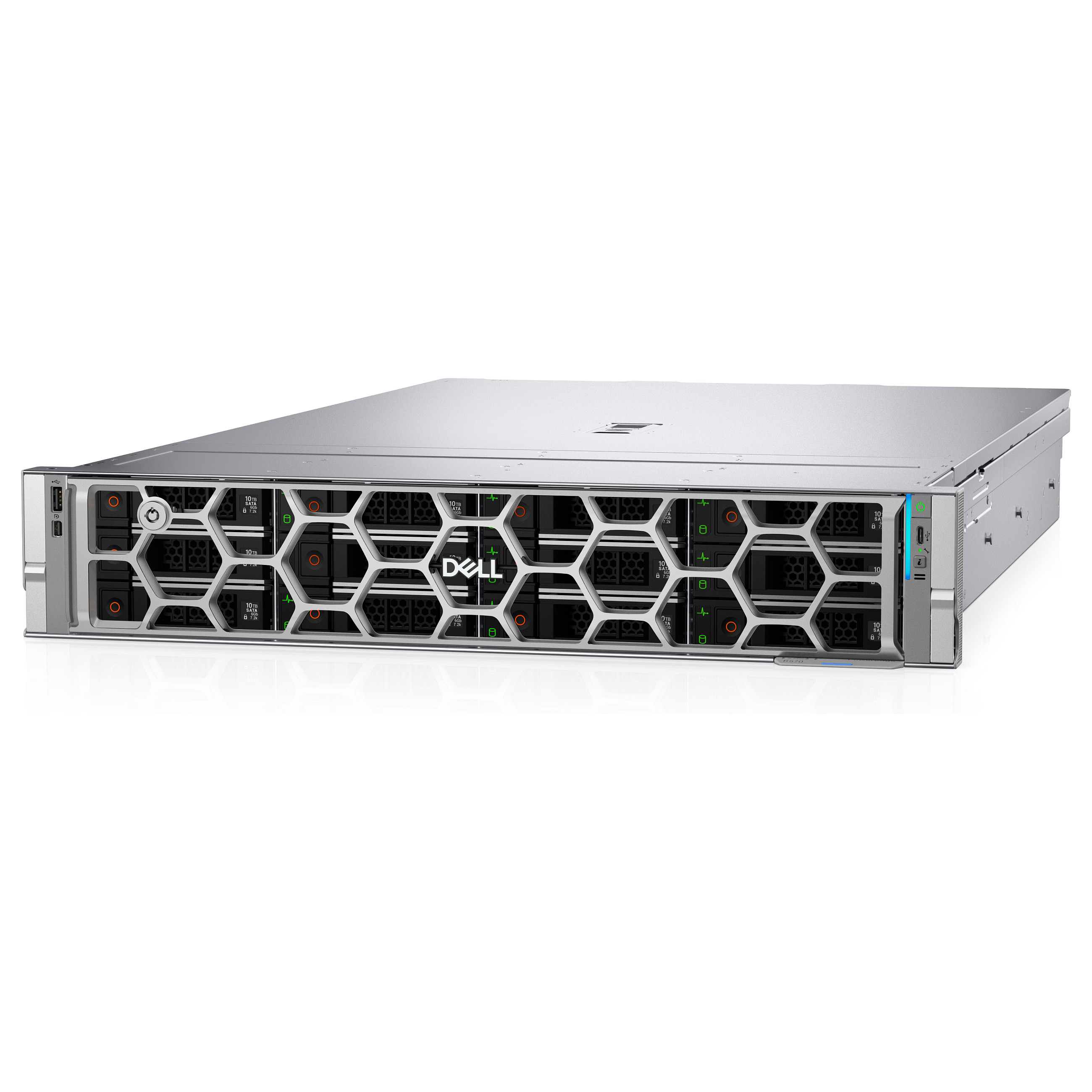 Server Dell PowerEdge R570 Smart Selection Intel Xeon 6507P 32GB 960GB SSD SATA 2x1100W H965i 3Yr Basic NBD