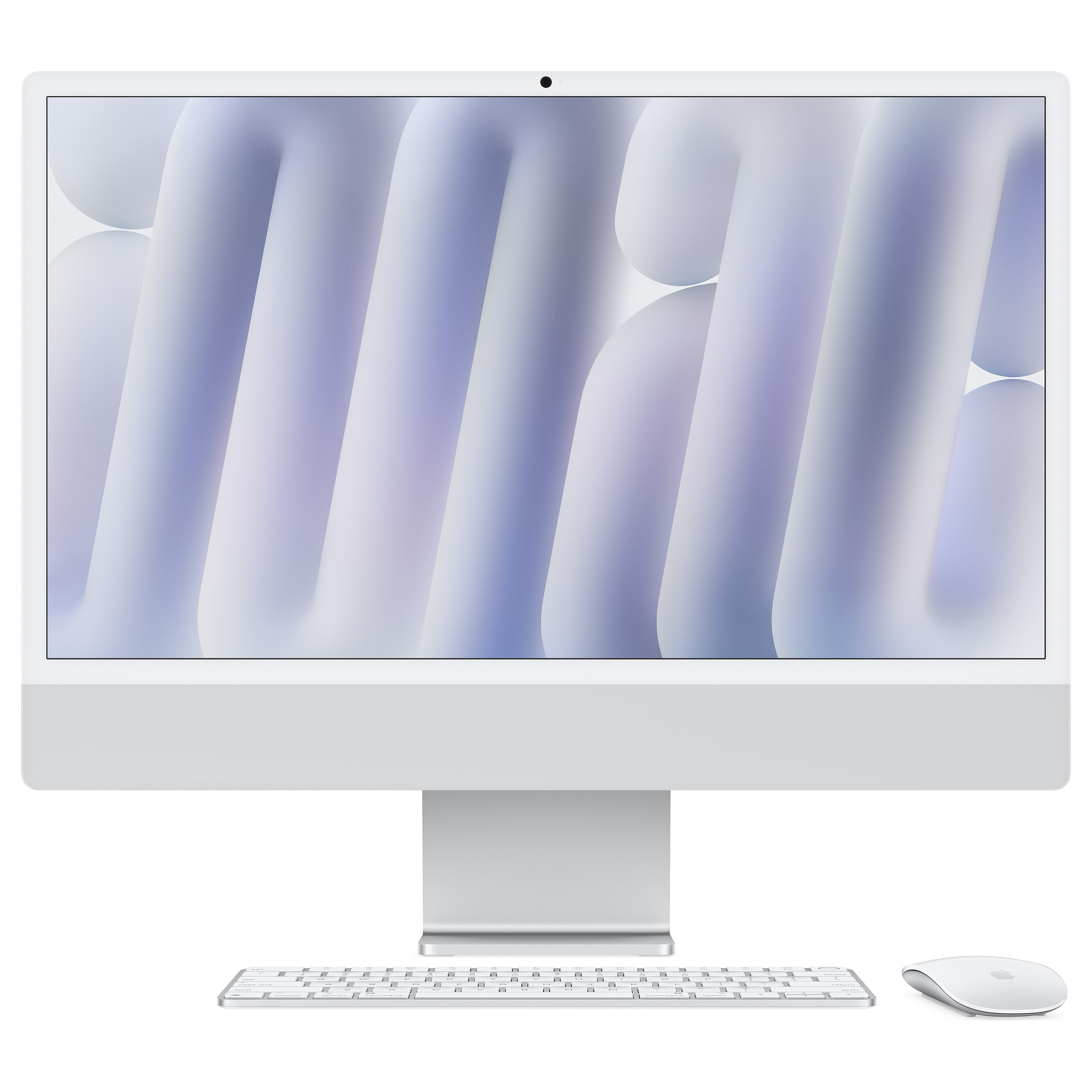 iMac Z1EJ 59,62cm 23,5Zoll Standardglas M4 10C CPU/10C GPU/16C N.E. 32GB 1TB SSD Gbit Eth MM MaKey TID DE Silber