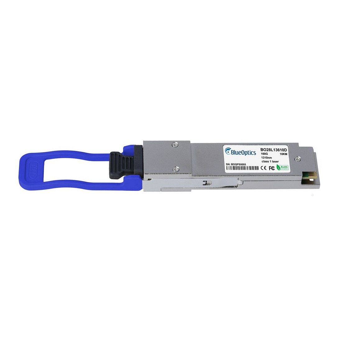 BlueOptics QSFP28 100G 100GBASE-LR4 1310nm 10km LC SMF Transceiver( PAN-QSFP28-100GBASE-LR4)