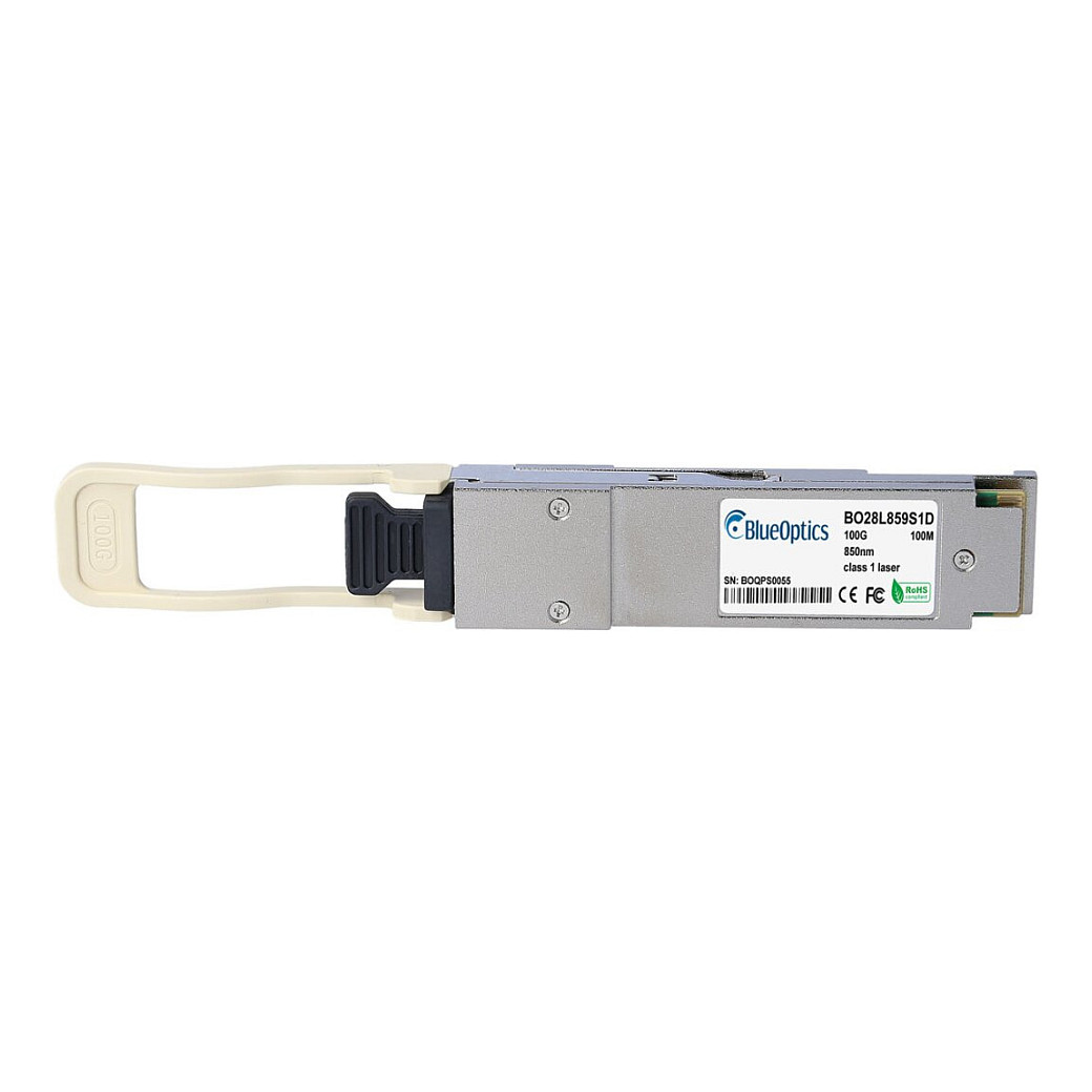 BlueOptics QSFP28 100G 100GBASE-SR4 850nm 100m MPO MMF Transceiver( QSFP28-100G-SR4-SS)