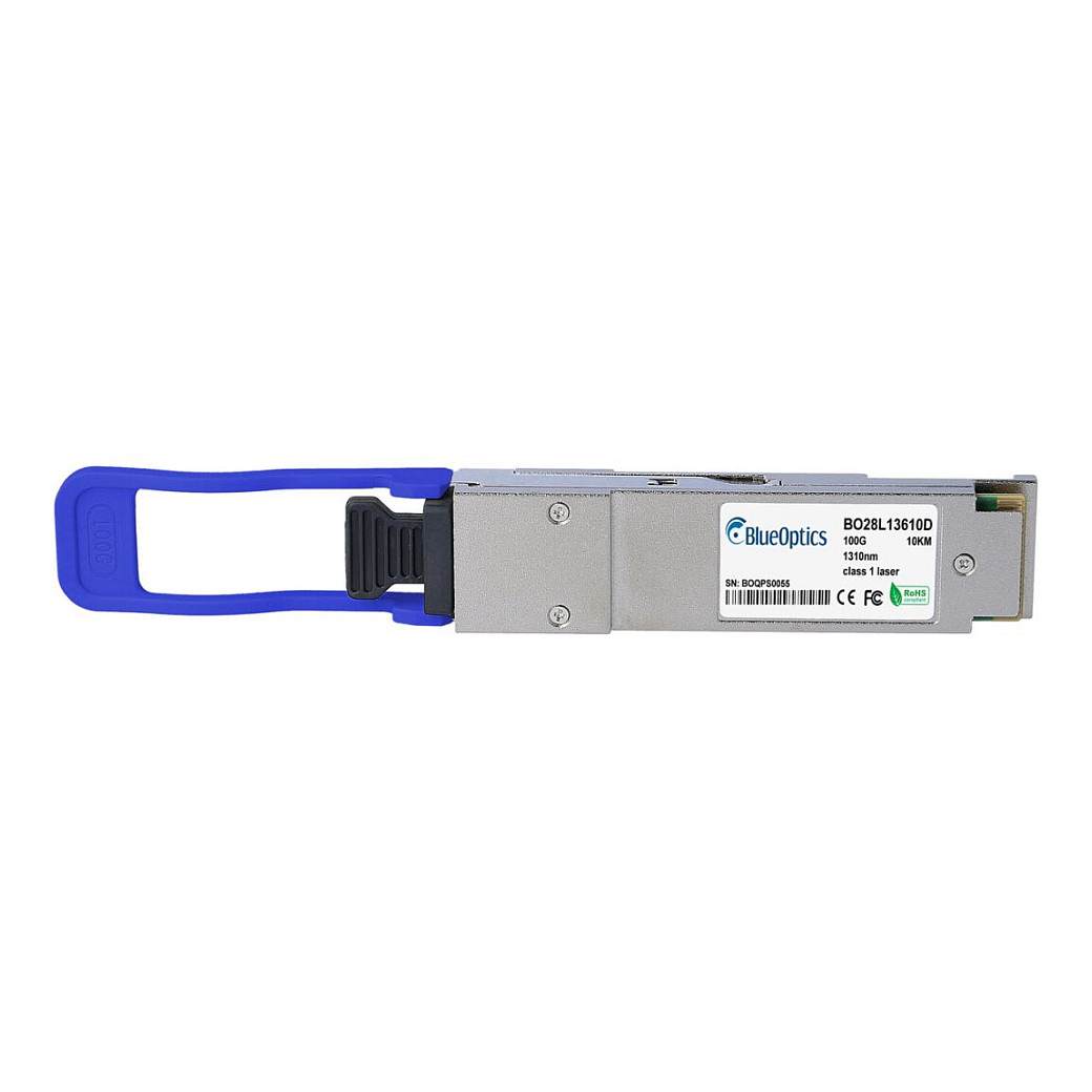 BlueOptics QSFP28 100G 100GBASE-LR4 1310nm 10km LC SMF Transceiver( QSFP28-100G-LR4-SS)