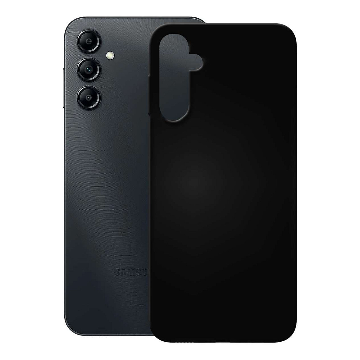 PEDEA Soft TPU Case fr Samsung Galaxy A36/A56 5G, schwarz