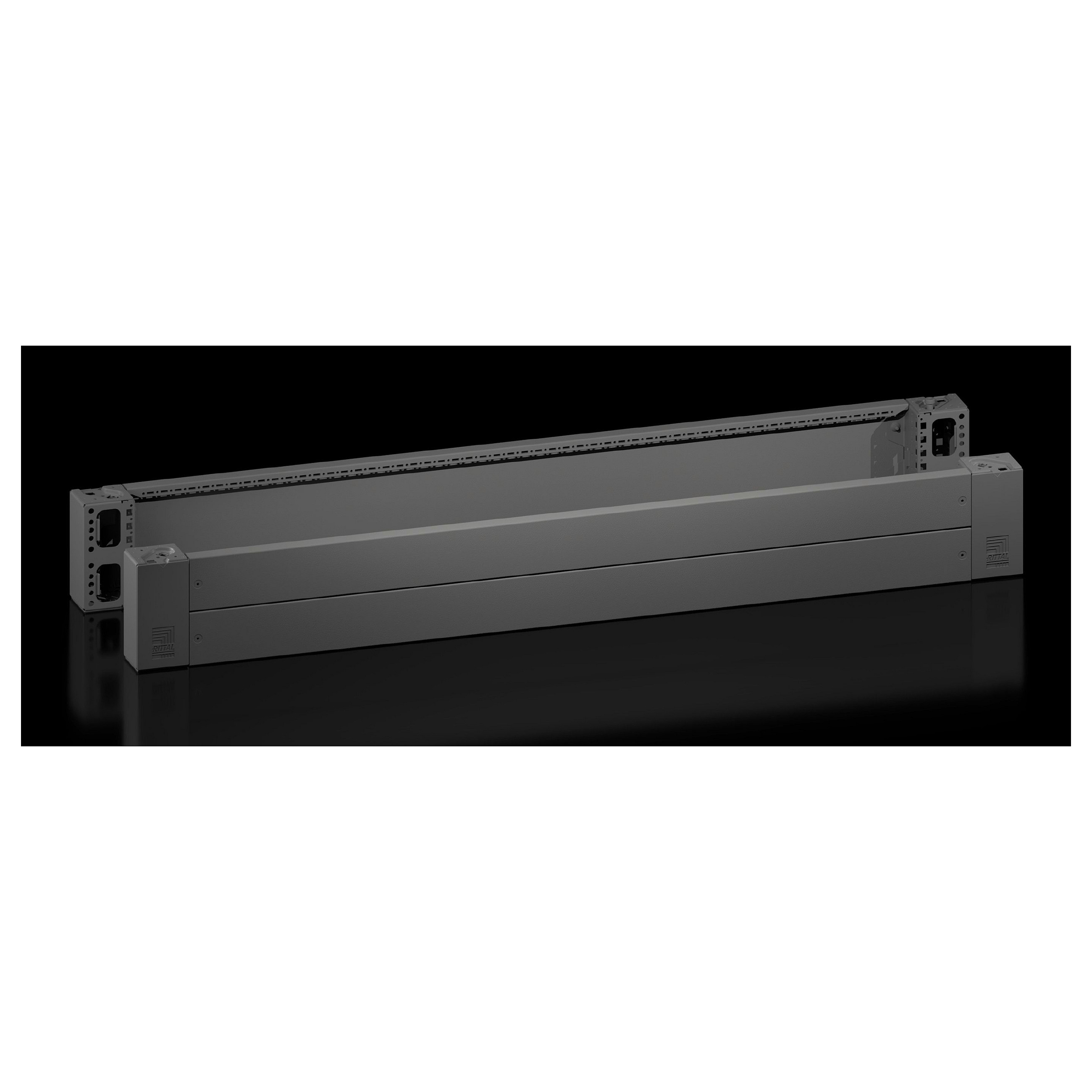Rittal VX Sockel-Eckstück mit Blende, vorne/hinten, H: 200