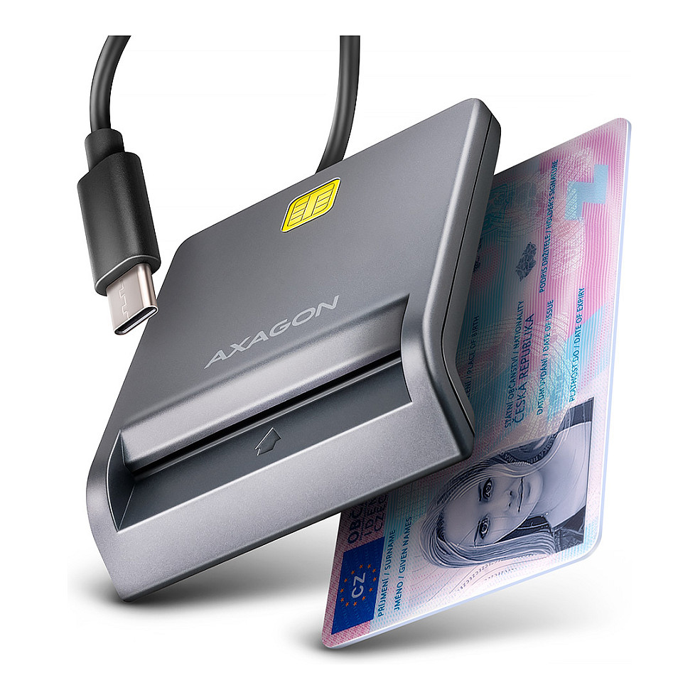 CRE-SM3TC USB-C Kartenleser - 1,2m Kabel