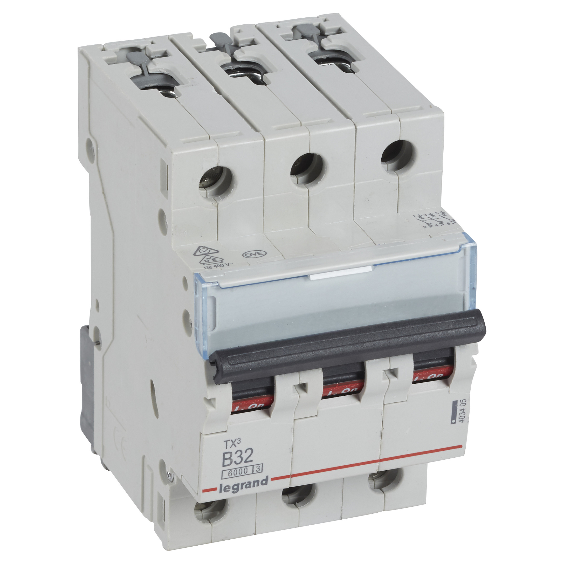Legrand 403405 TX3 LS-Schalter B 32A 3-polig 6kA 400VAC 3TE