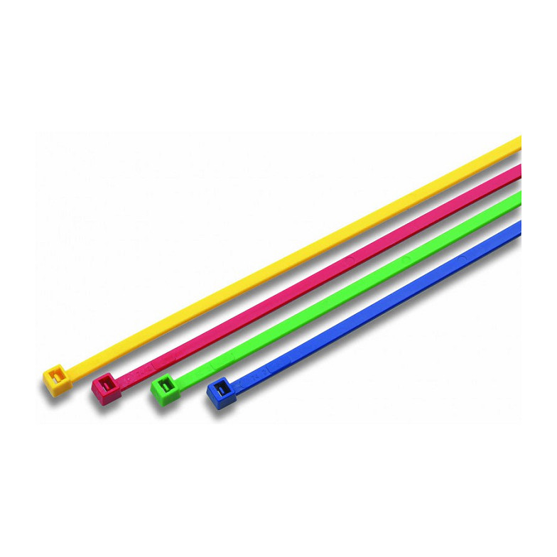 Cimco 181466, Kabelbinder mit Perlen, Blau, 5 - 76 mm, 280 mm, 4,5 mm