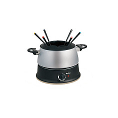 TEFAL Fondue Base Ronde EF3000, 6 Person(en), Schwarz, Silber, 1,9 m, 1200 W, 215 mm, 300 mm