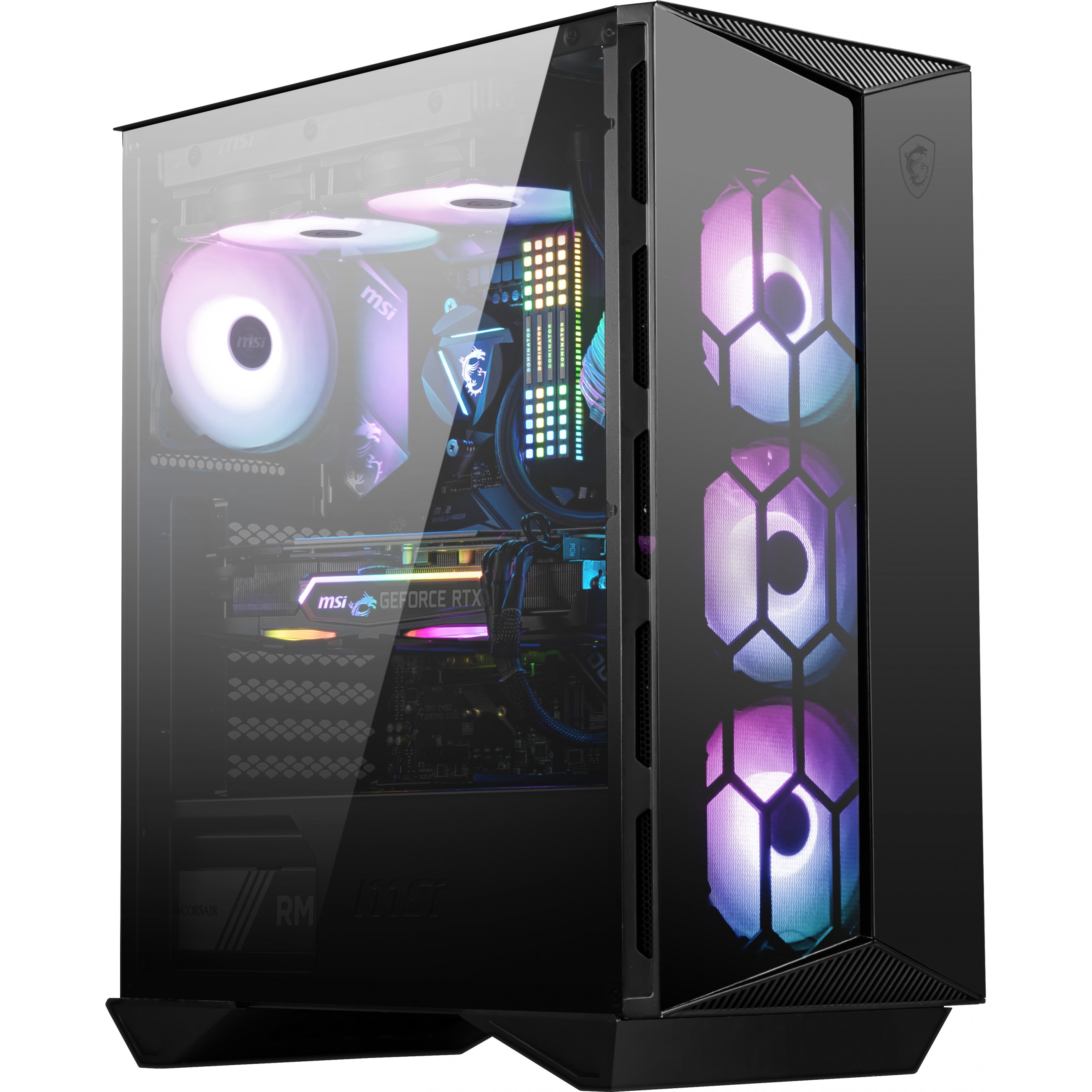 MIDI MSI MPG GUNGNIR 110R | black. window. RGB