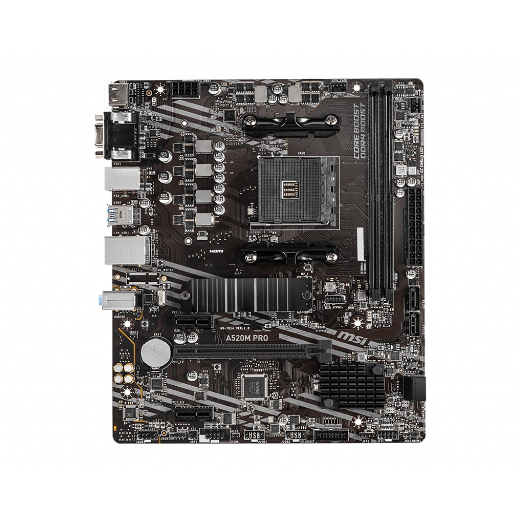 MSI A520M Pro (A520.AM4.mATX.DDR4)