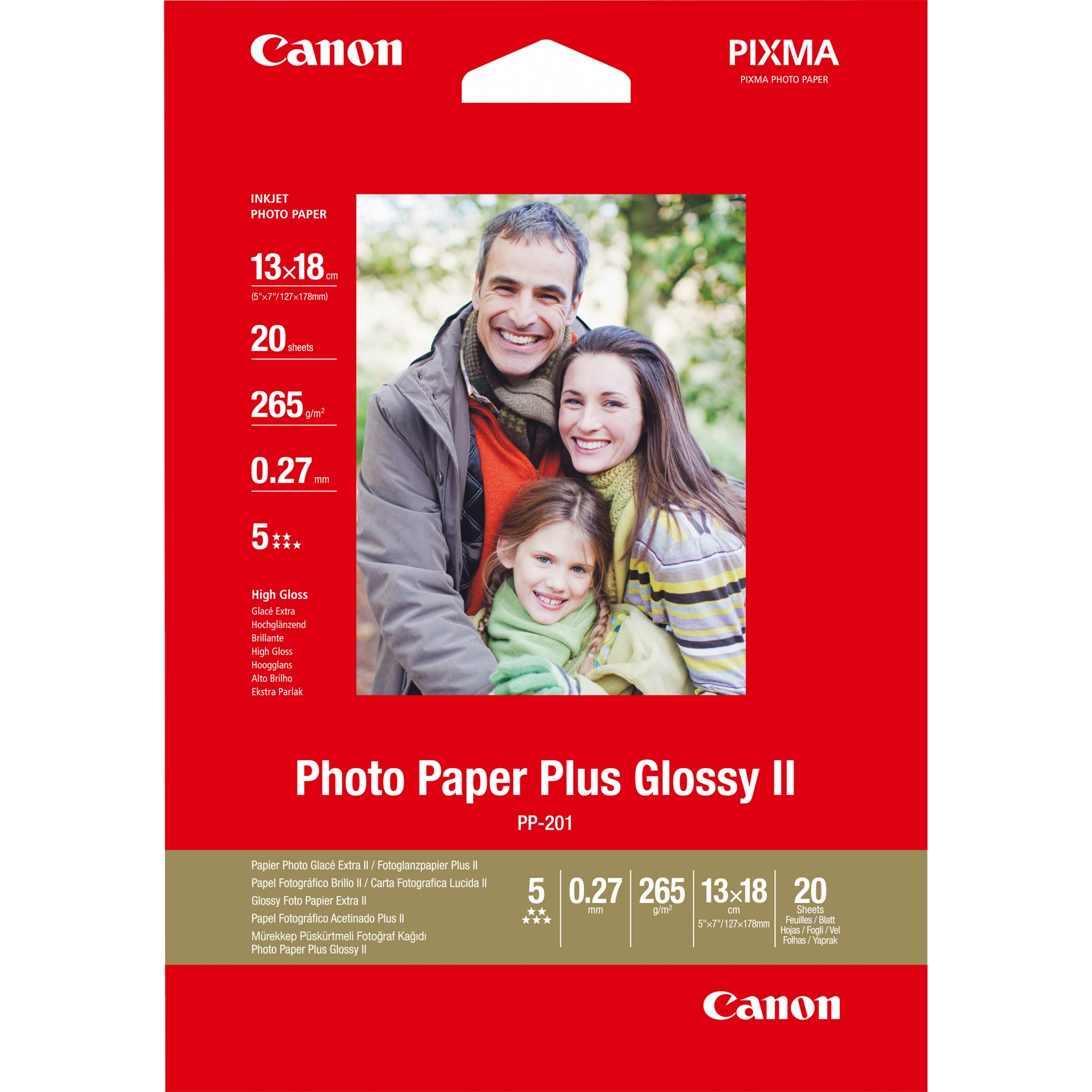 Canon 2311B018 13x18cm Fotopapier