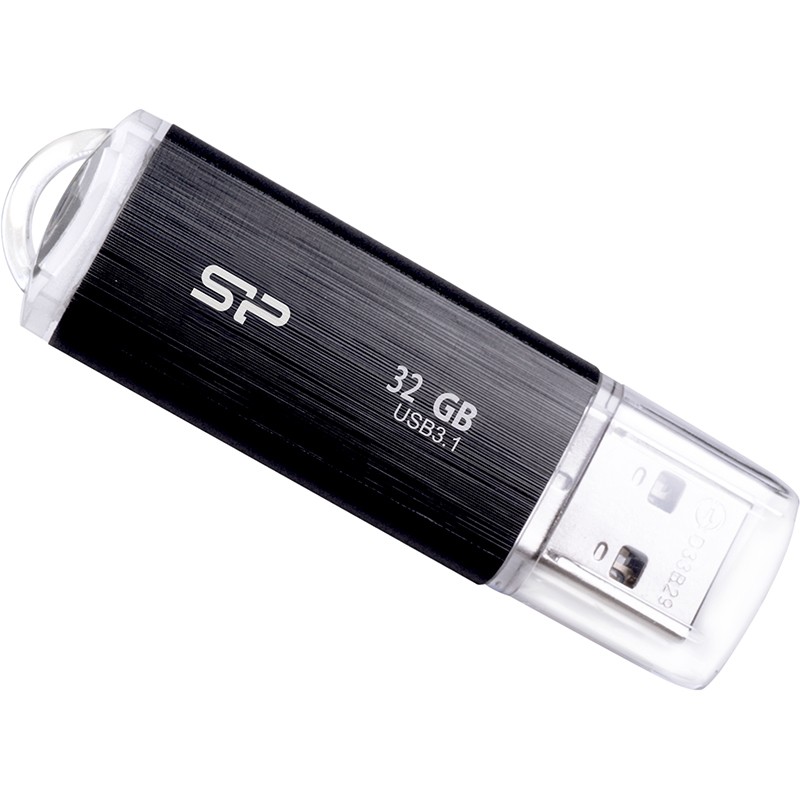 STICK USB3.1 32GB Silicon Power B02 Black