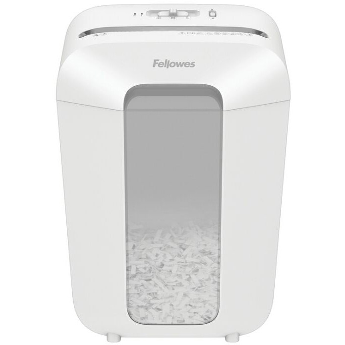 Fellowes Powershred LX70 Aktenvernichter CrossCut 11 Blatt 4x40mm P-4 Weiss