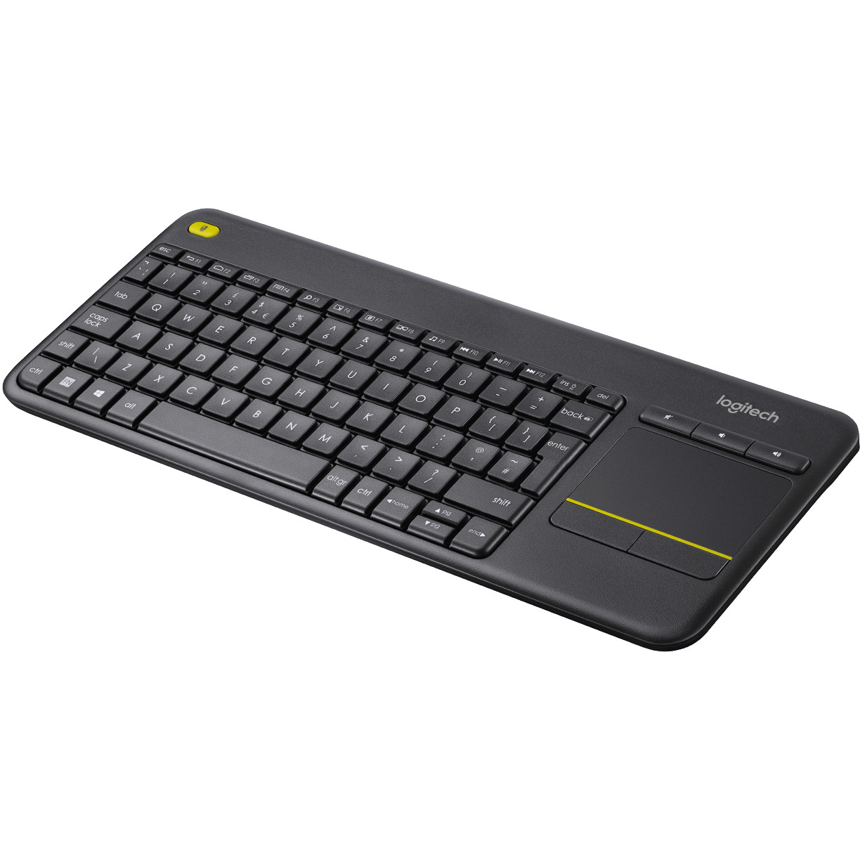 Logitech K400 Plus wireless Touch black UK