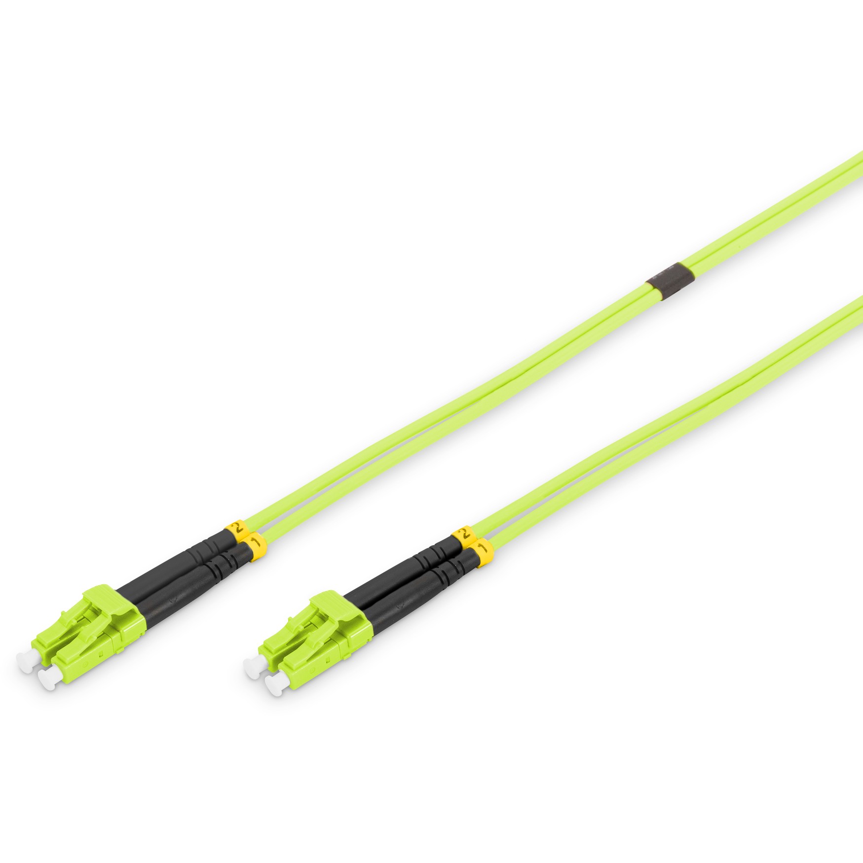 DIGITUS LWL Patchkabel LC -> LC 1.00m Multimode Duplex OM5