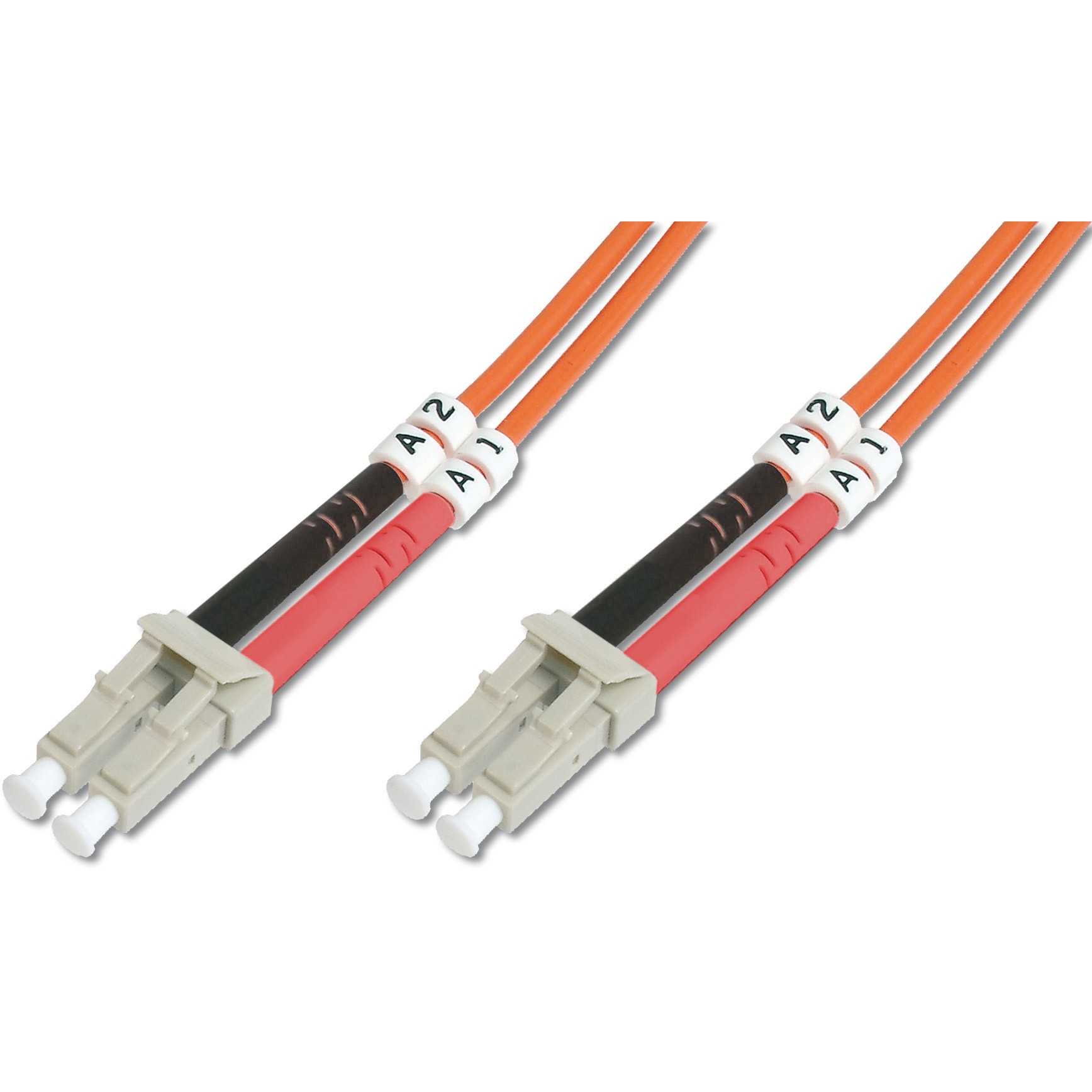 DIGITUS LWL Patchkabel LC -> LC 10.00m Multimode Duplex OM4