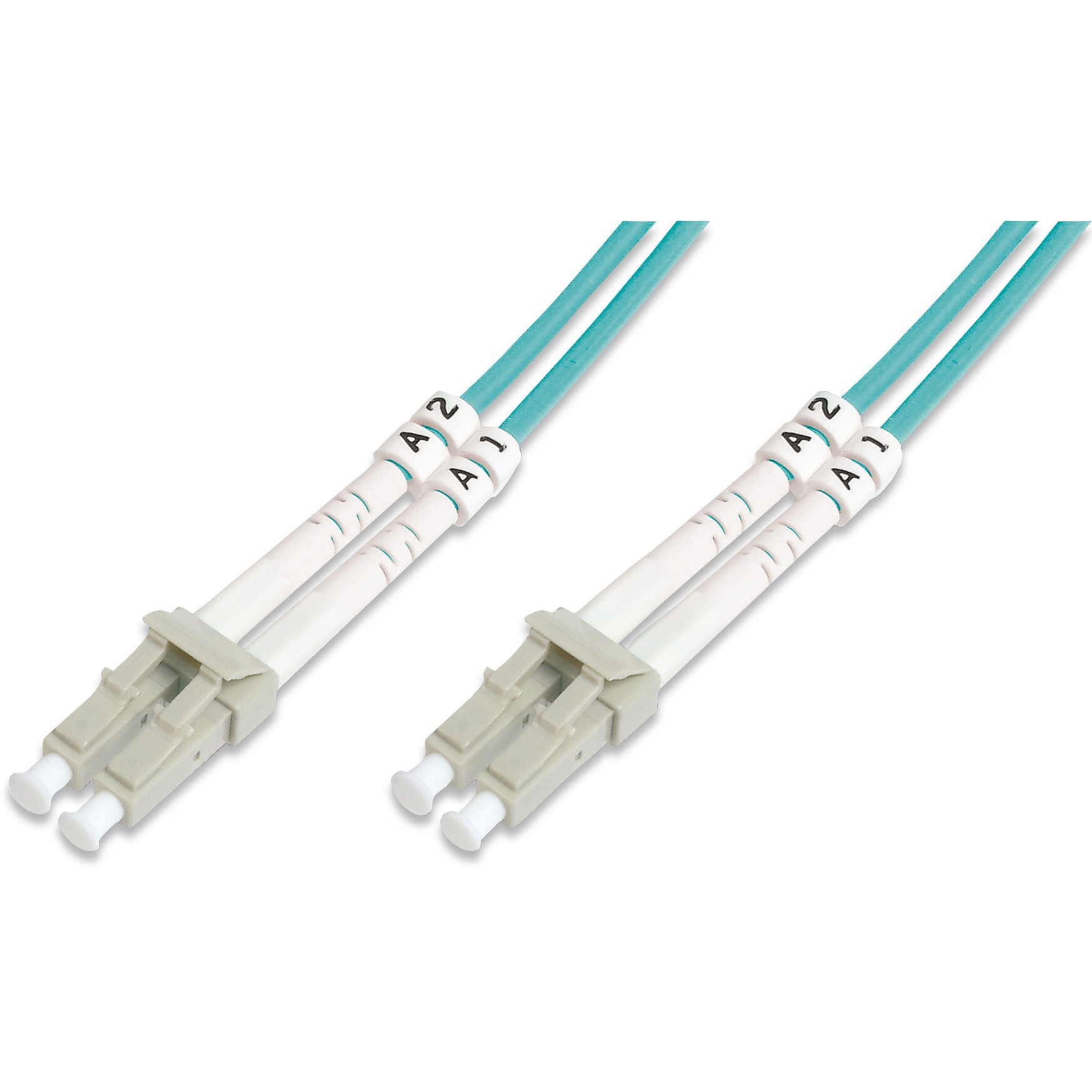 DIGITUS LWL Patchkabel LC -> LC 20.00m Multimode Duplex OM3