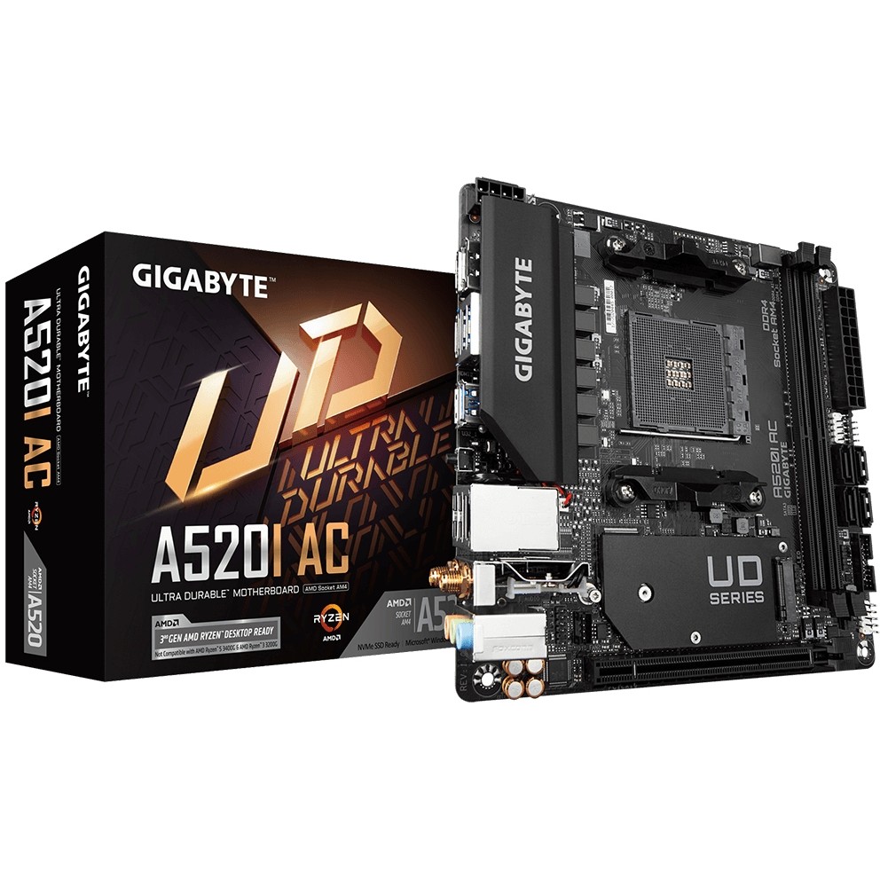 Gigabyte A520I AC (A520.AM4.mITX.DDR4)