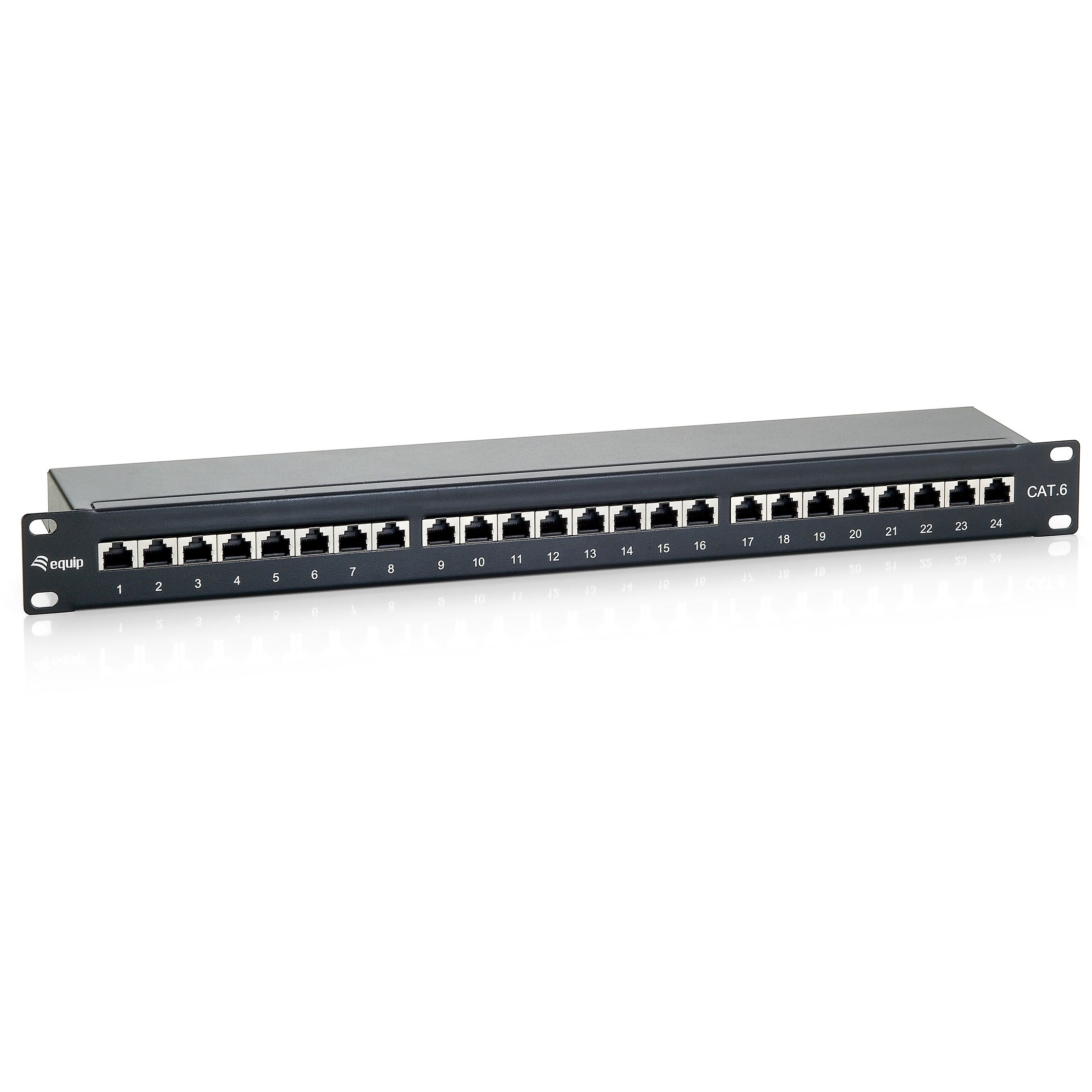 Equip Patchpanel 24x RJ45 Cat6 19