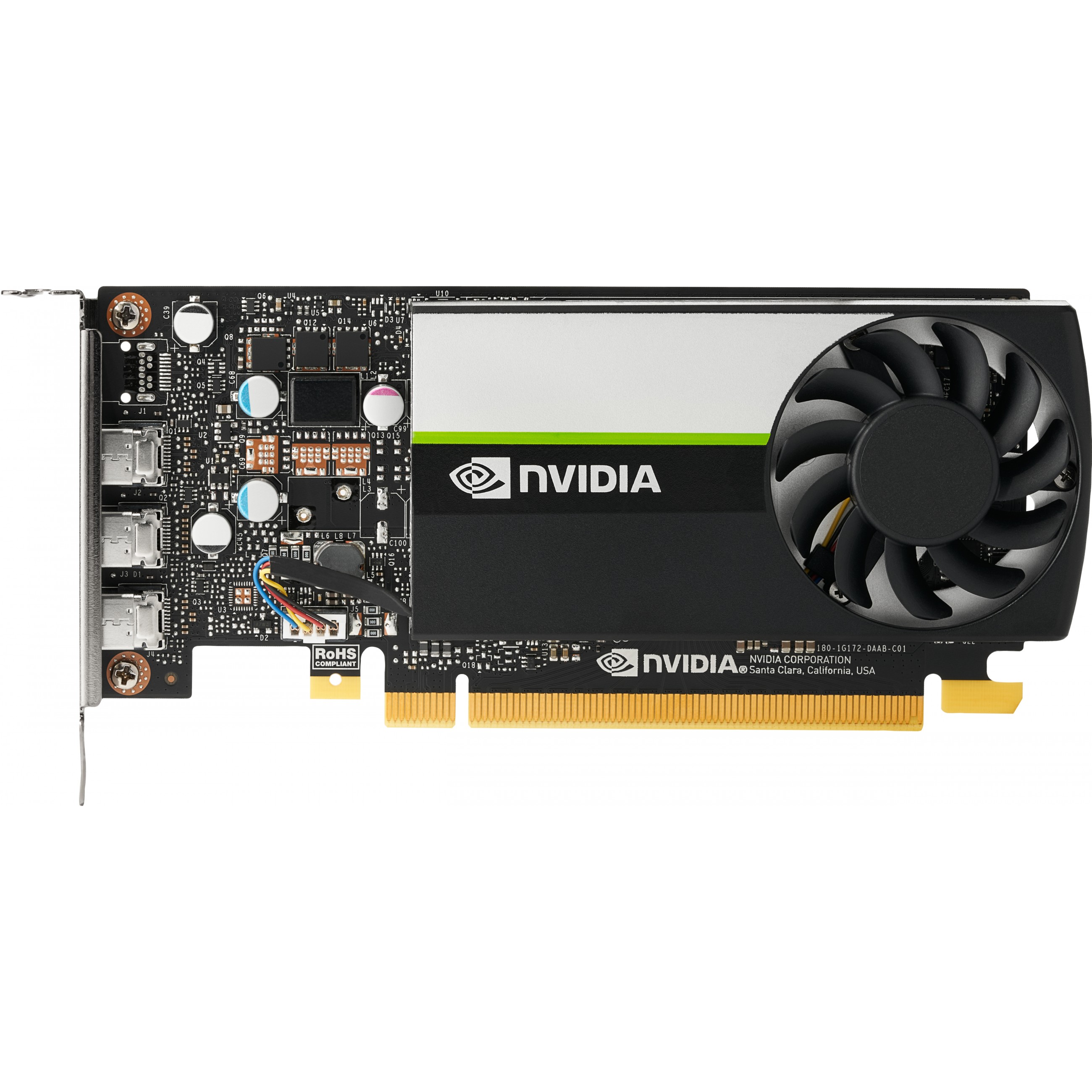 HP NVIDIA T400 4GB 3mDP GFX - Low-Profile