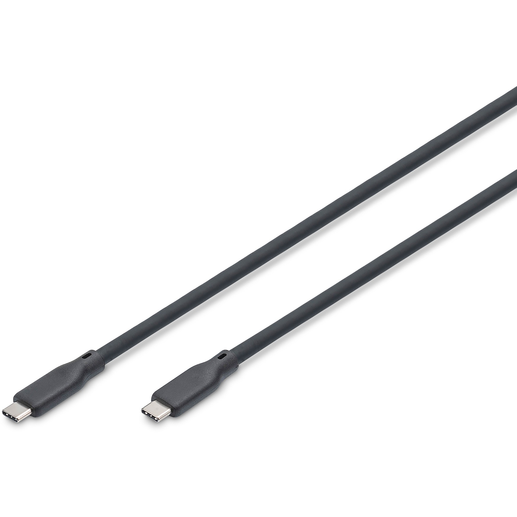 Digitus USB-C 4.0 (ST-ST) 0.5m Anschlusskabel Silikon 8K 240W Schwarz