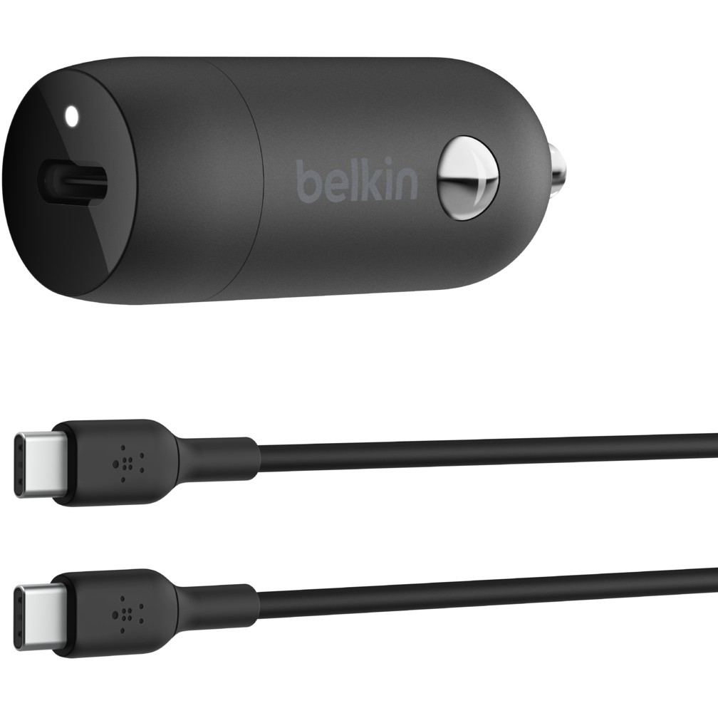 Belkin BOOST CHARGE 30W USB-C-Kfz-Ladegerät mit Kabel, b