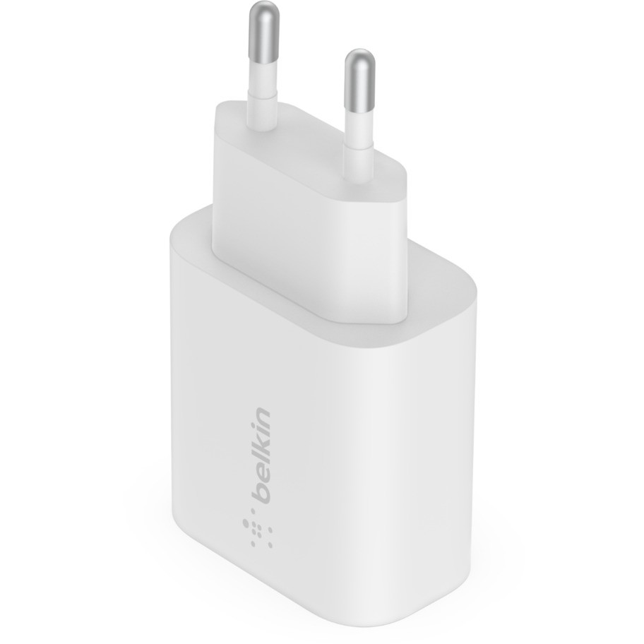 Belkin 25W USB-C Ladegerät PowerDelivery, light. Kabel 1m weiß