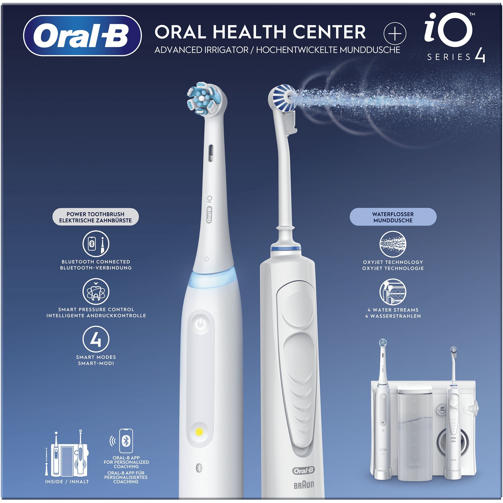 Oral-B iO Series 4 *White* inkl. OxyJet