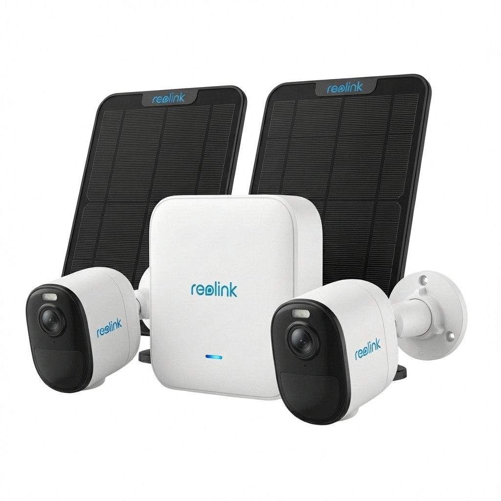 Reolink Hub 1 mit 2x Argus B350 + 2x Solarpanel