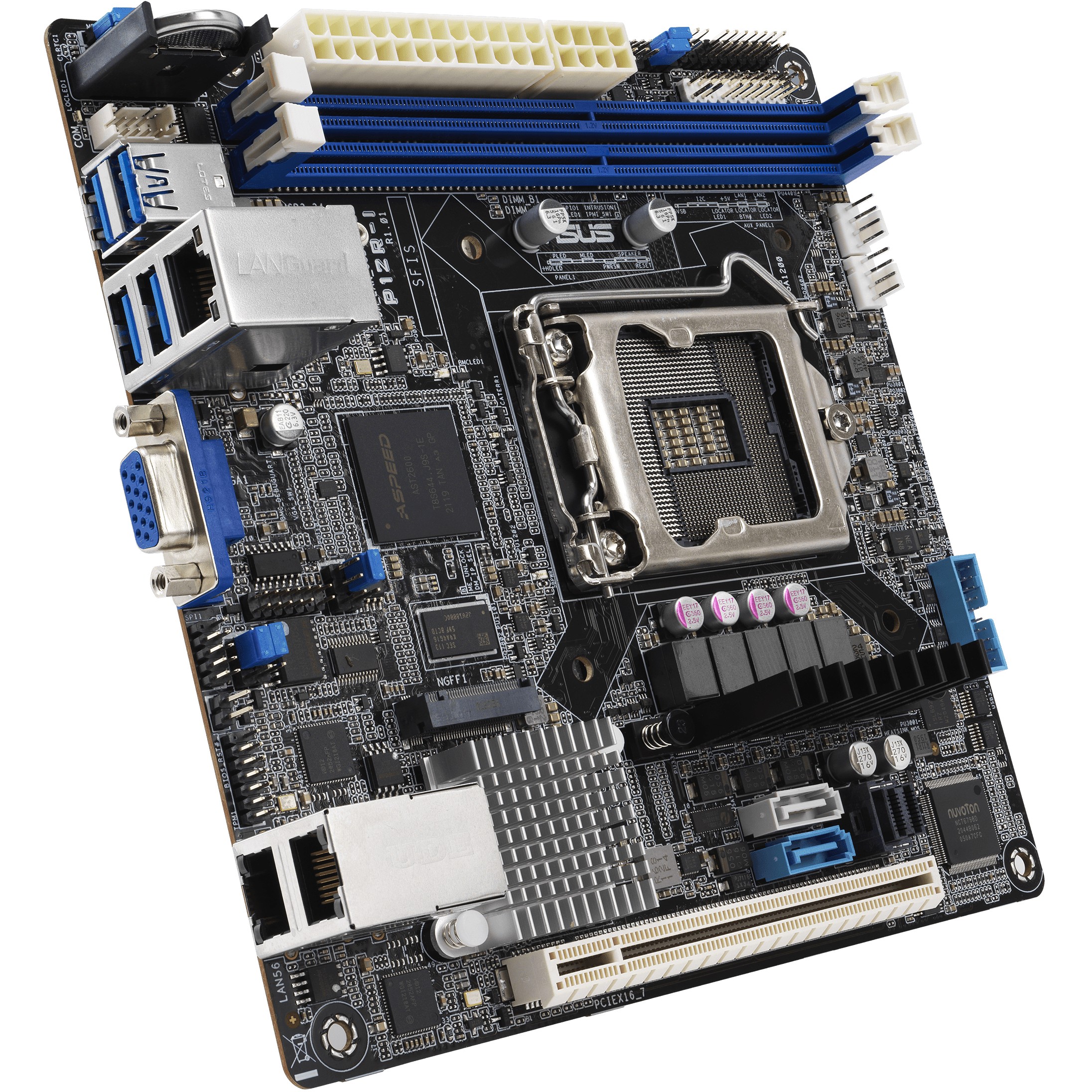 ASUS P12R-I/ASMB10 mini-ITX 1x LGA 1200 DDR4 2x1G