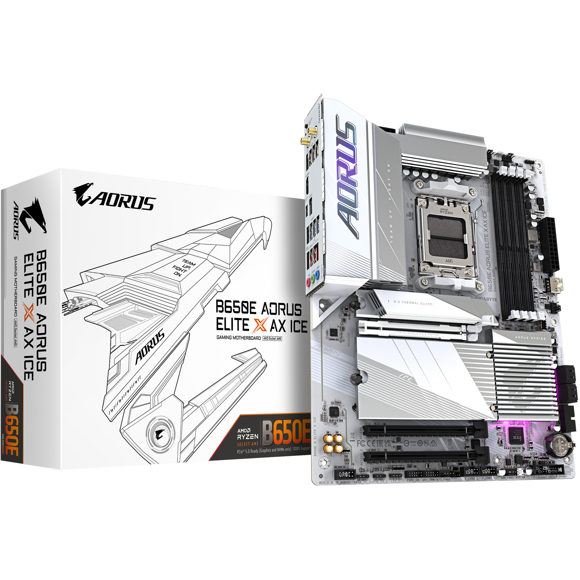 AM5 Gigabyte B650E AORUS ELITE X ICE