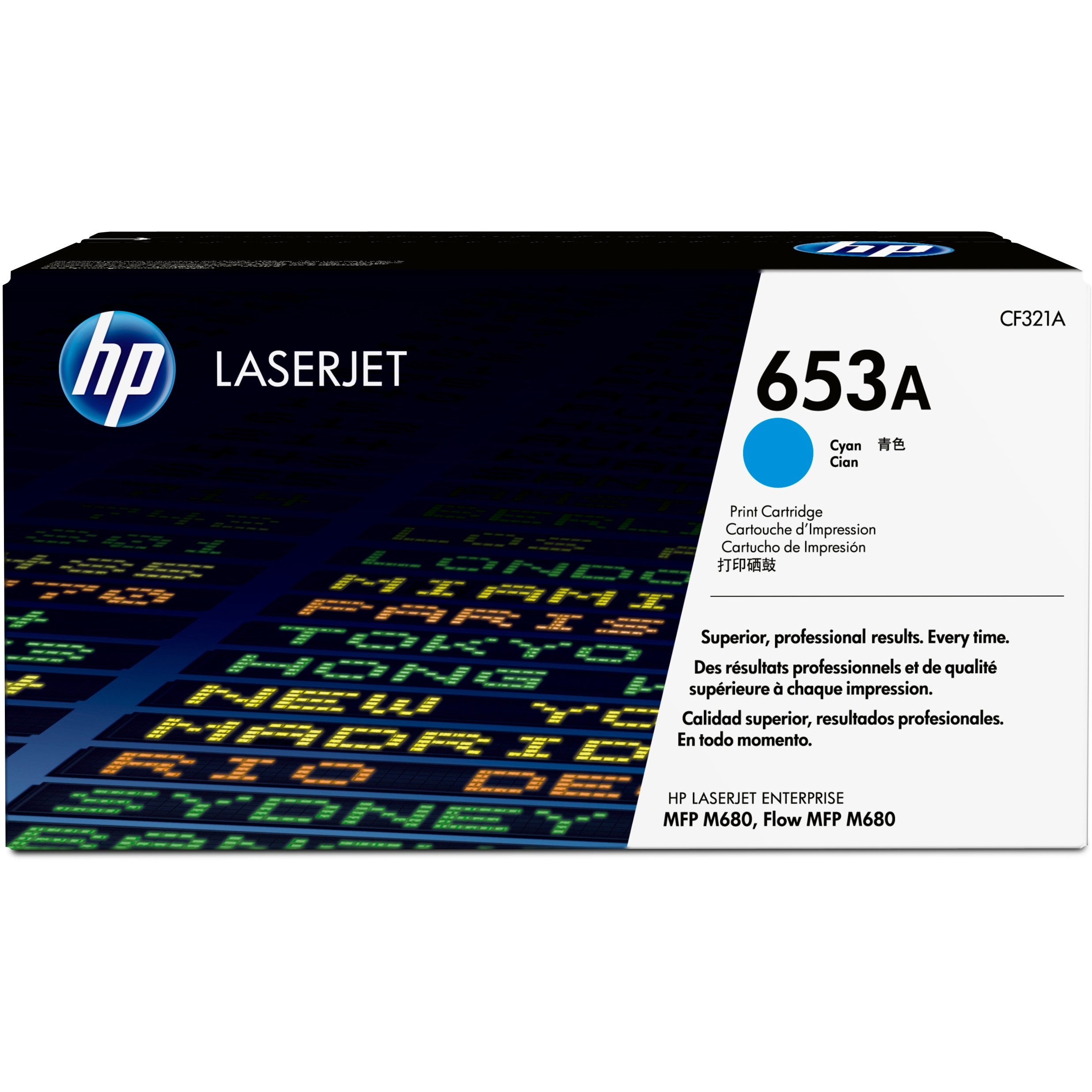 HP Tonerpatrone - CF321A - No.653A - cyan - 16.500Seiten