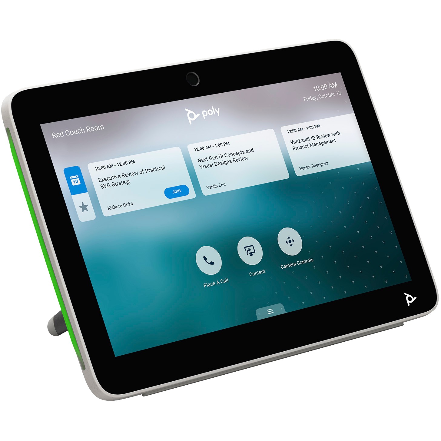 HP Poly Glas Halterung weiß für TC10