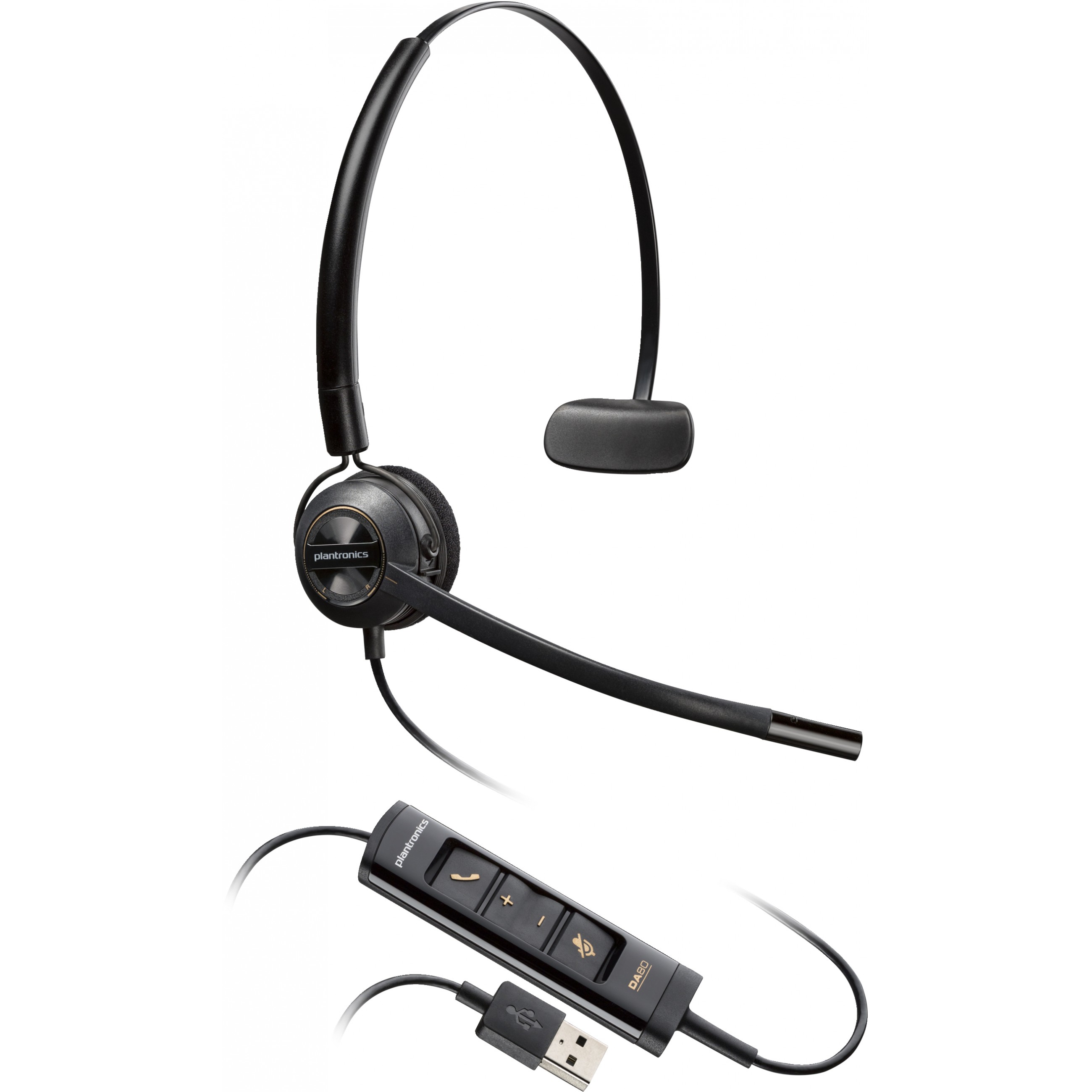 Poly Headset EncorePro 545 konvertibel USB-A & USB-C